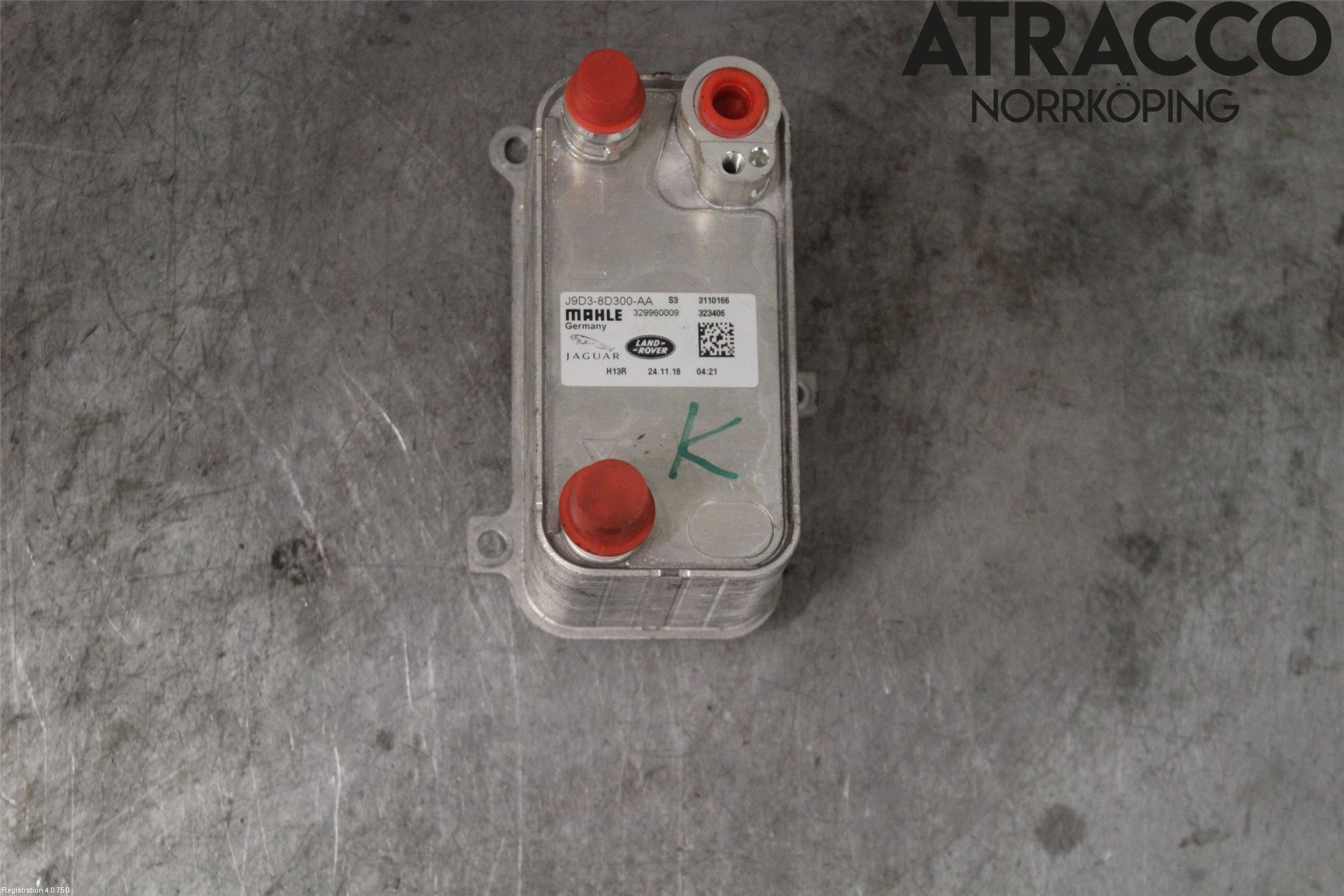 Jaguar I-PACE 18- Värmekammare-Växlare