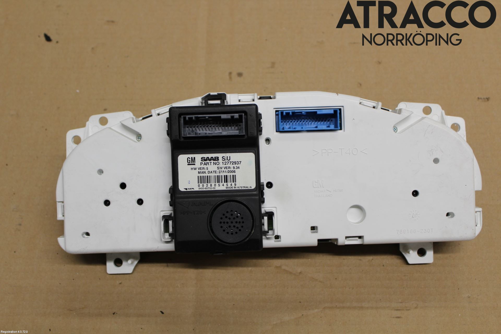 Saab 9-5     06-10 Instrument Komb