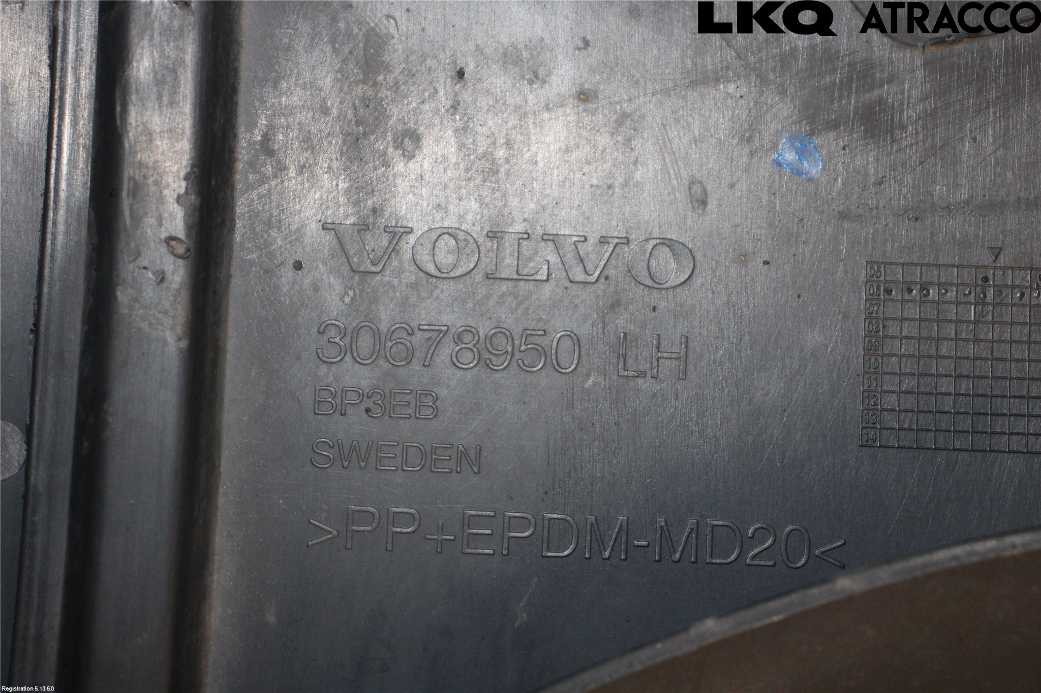 Volvo XC90 07-14 Stötfångarbeklädnad Fram