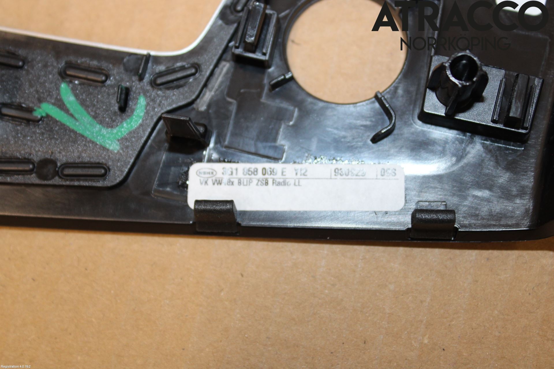 Volkswagen VW PASSAT 15-19 Instrument-Radio Sarg