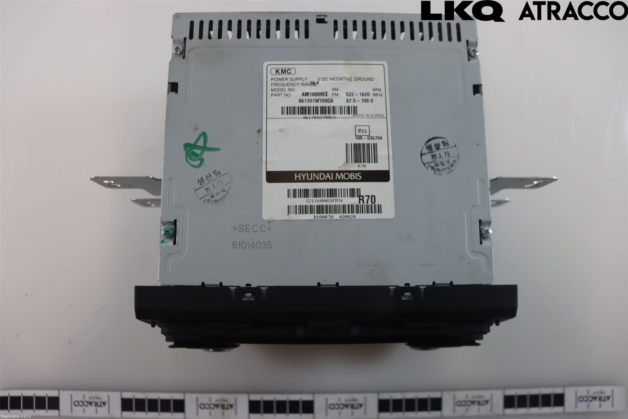 Kia RIO 12-16 Cd Radio - Multimediapanel