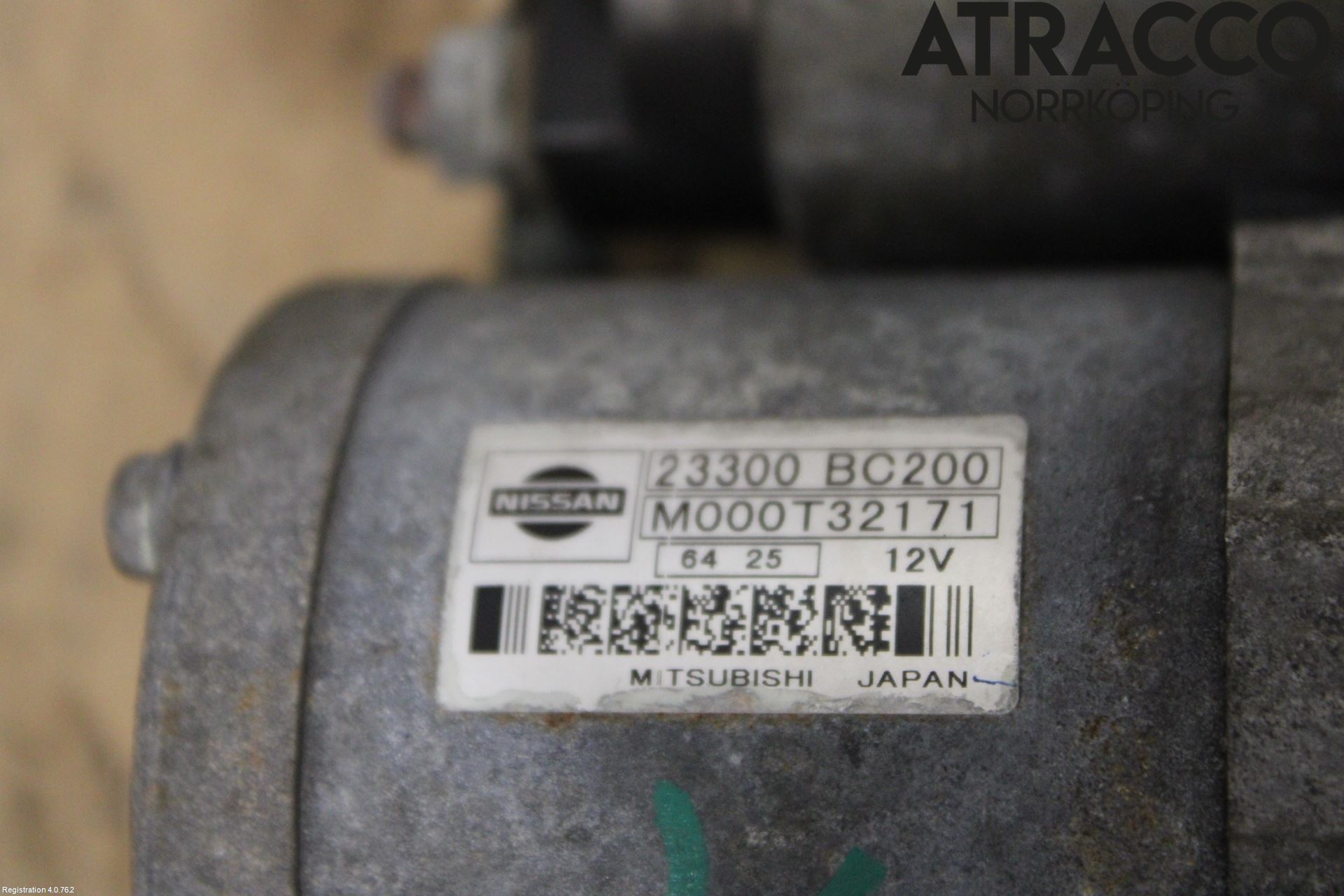 Nissan NOTE E11 06-14 Startmotor