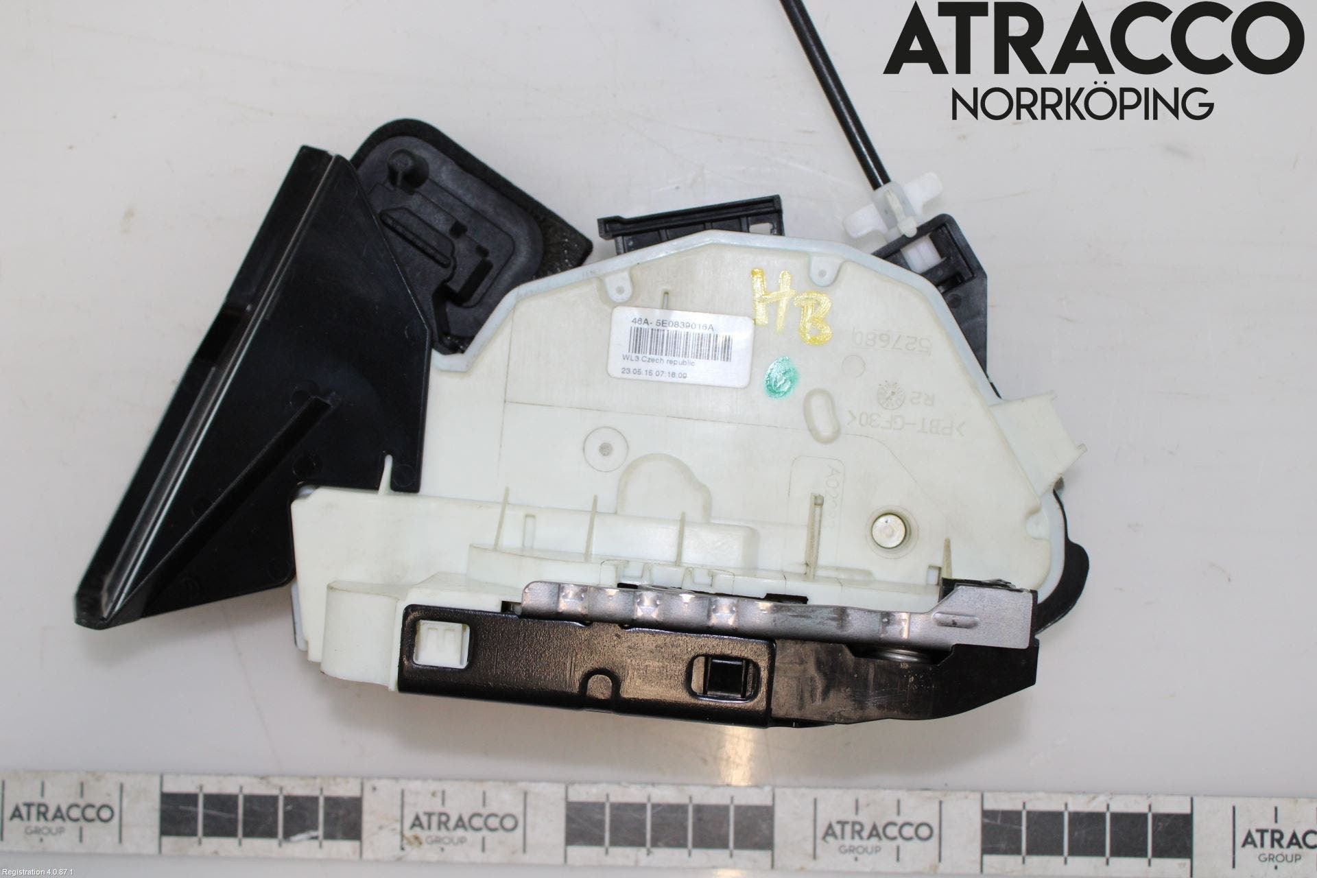 Skoda YETI Låskista-Dörrlås