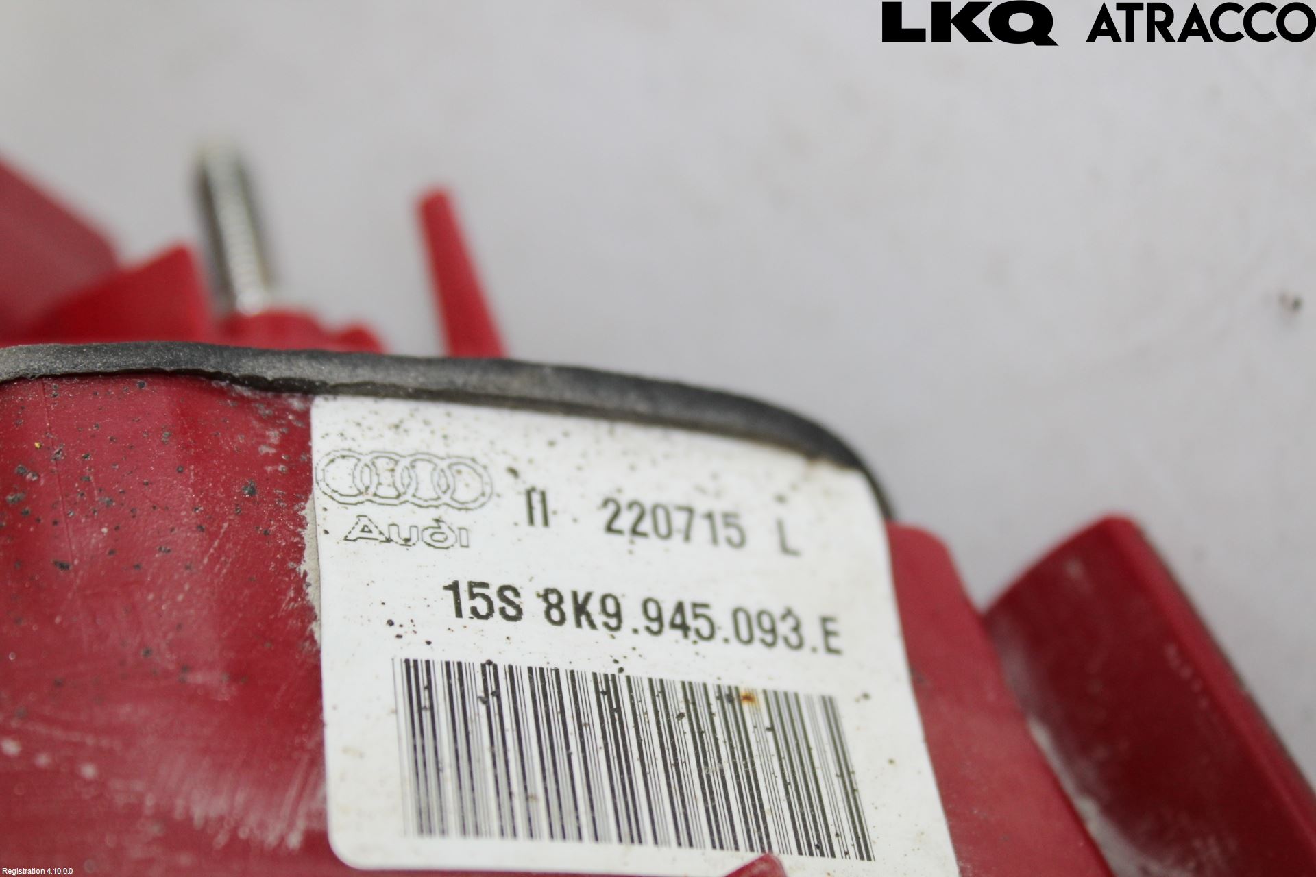 Audi A4 12-15 Bakljus Lucka Vä