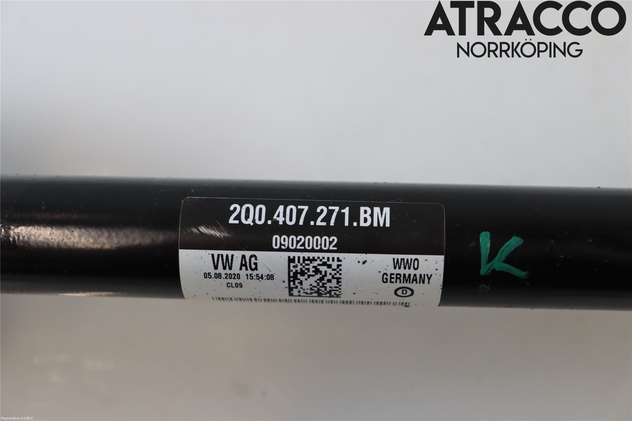 Volkswagen VW T-CROSS 19- Drivaxel Fram Vänster