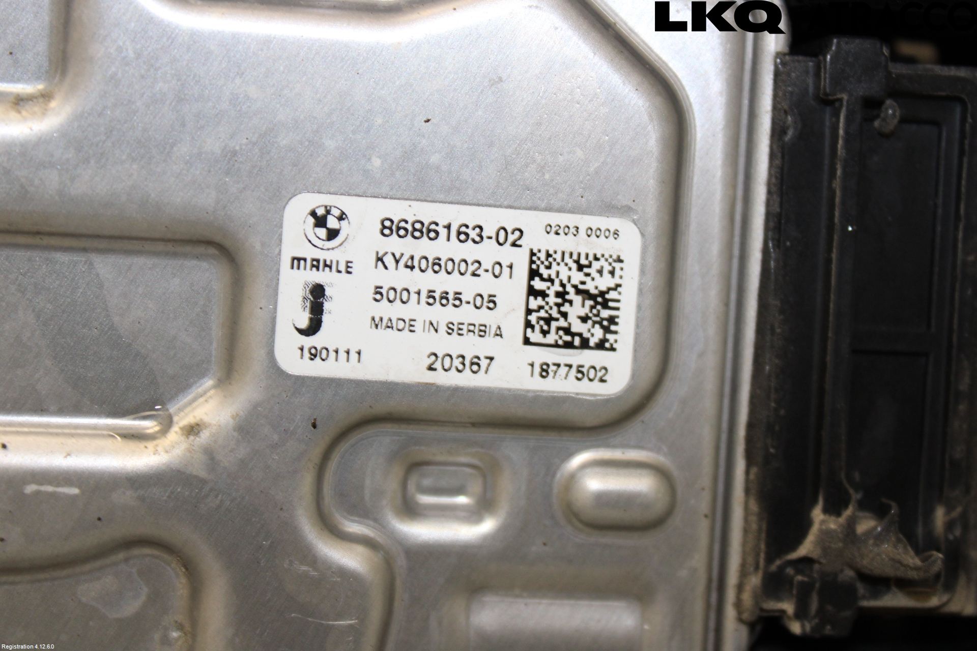 BMW 5 G30/G31/F90 17-23 Kylfläkt El