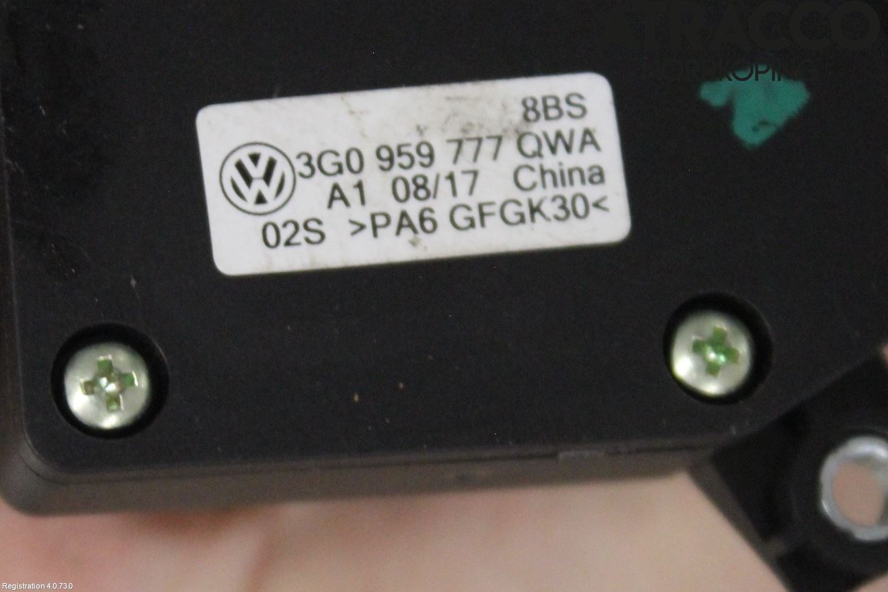 Volkswagen VW PASSAT 15-19 Strömställare Stolregler