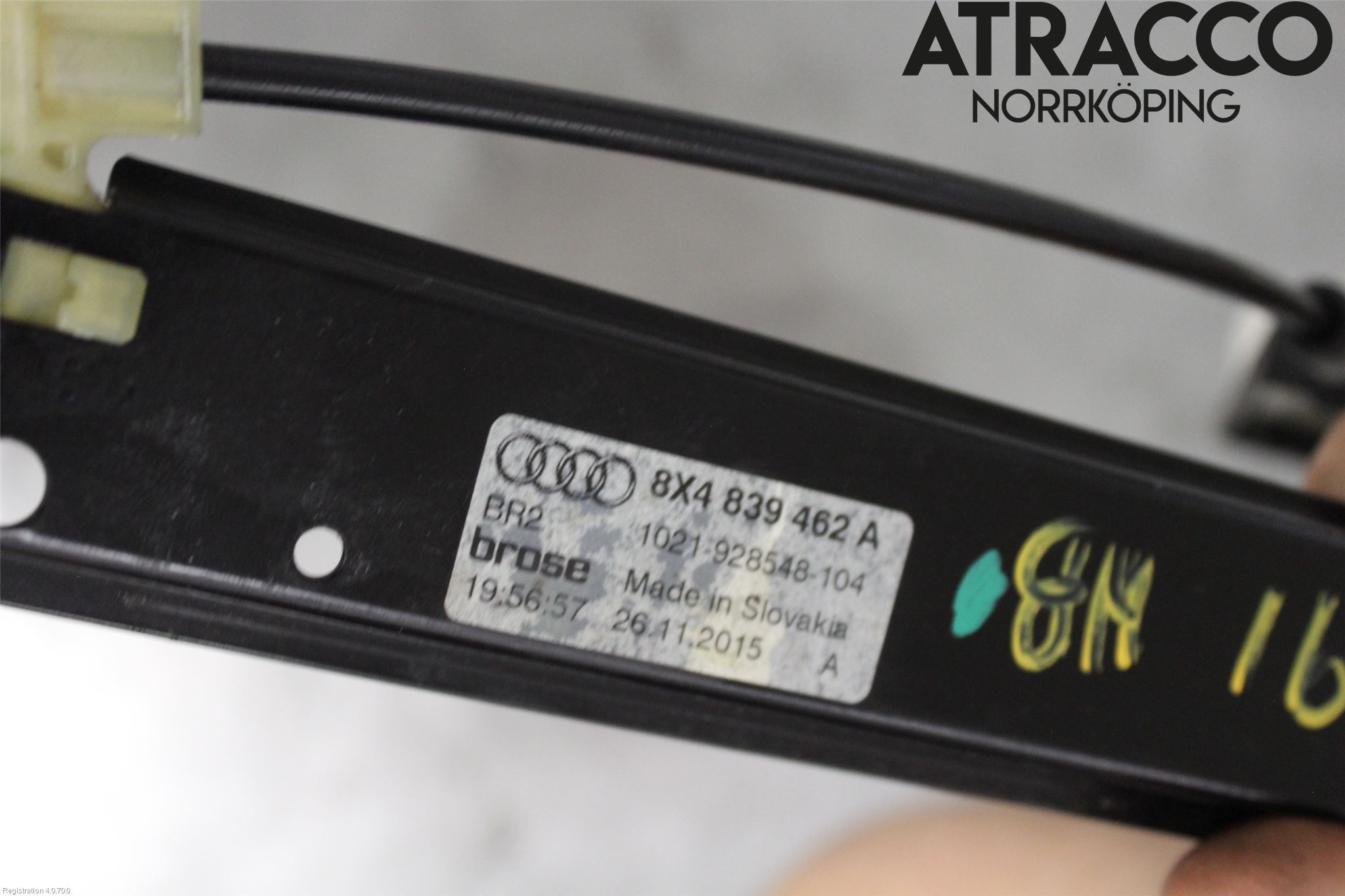 Audi A1/S1 11-18 Fönsterhiss El Kompl