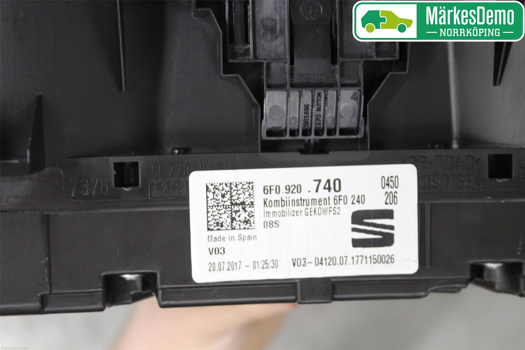 Seat IBIZA V 17-20 Instrument Komb