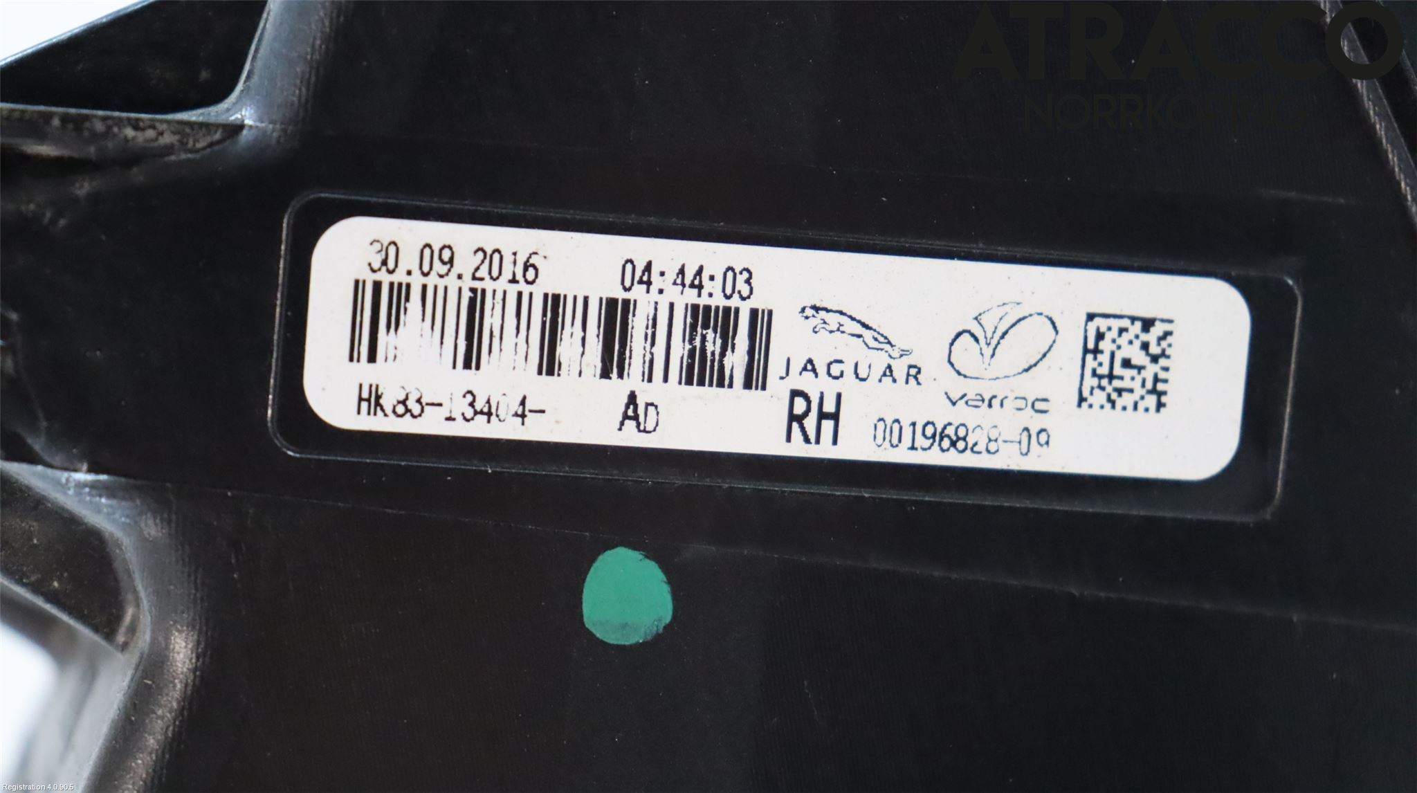 Jaguar F-PACE Bakljus Höger