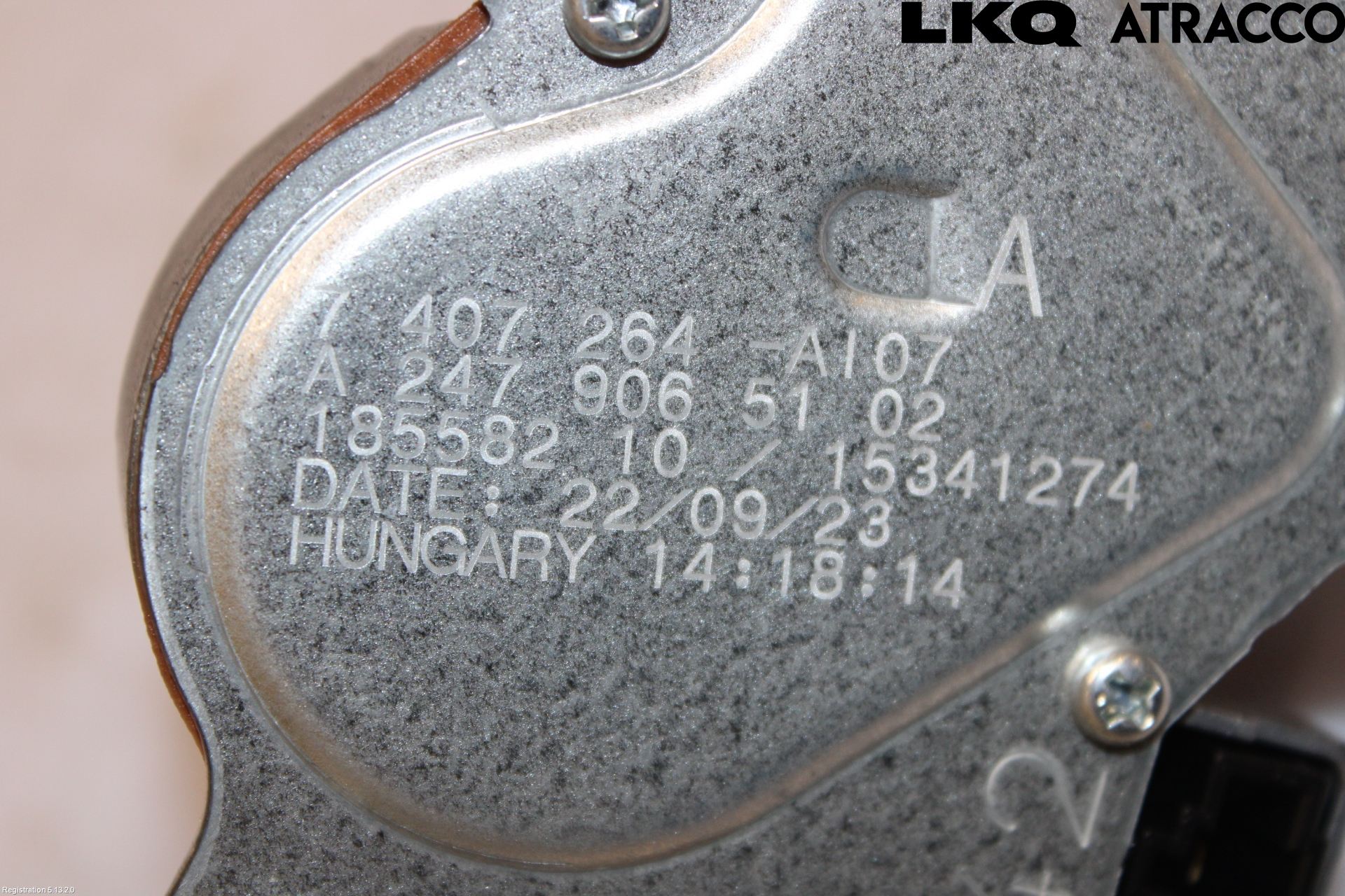 Mercedes-Benz MB EQB (X243) 22- Torkarmotor Baklucka