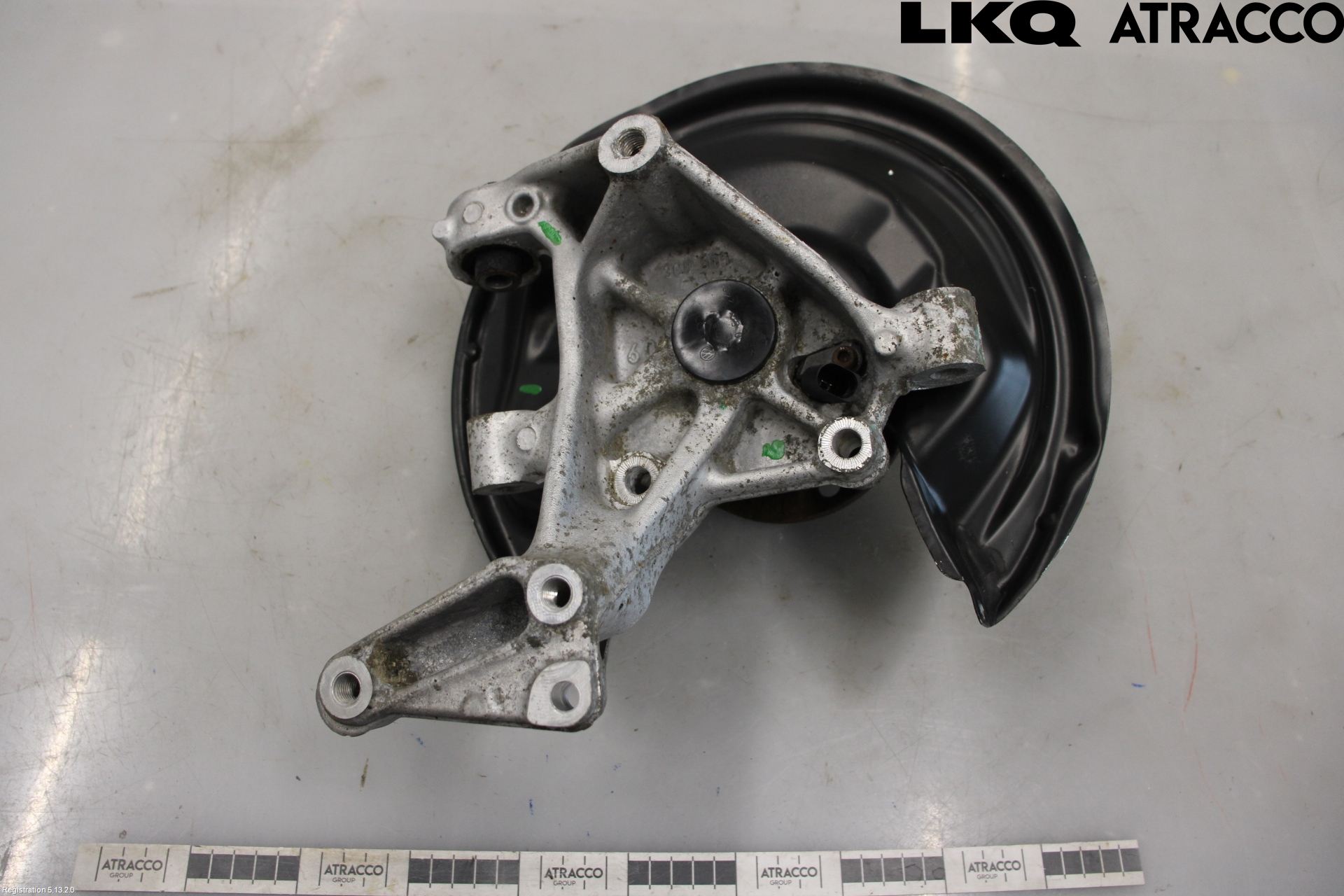 Volkswagen VW SCIROCCO 09-17 Hjullagerhus-Spindel Vä B