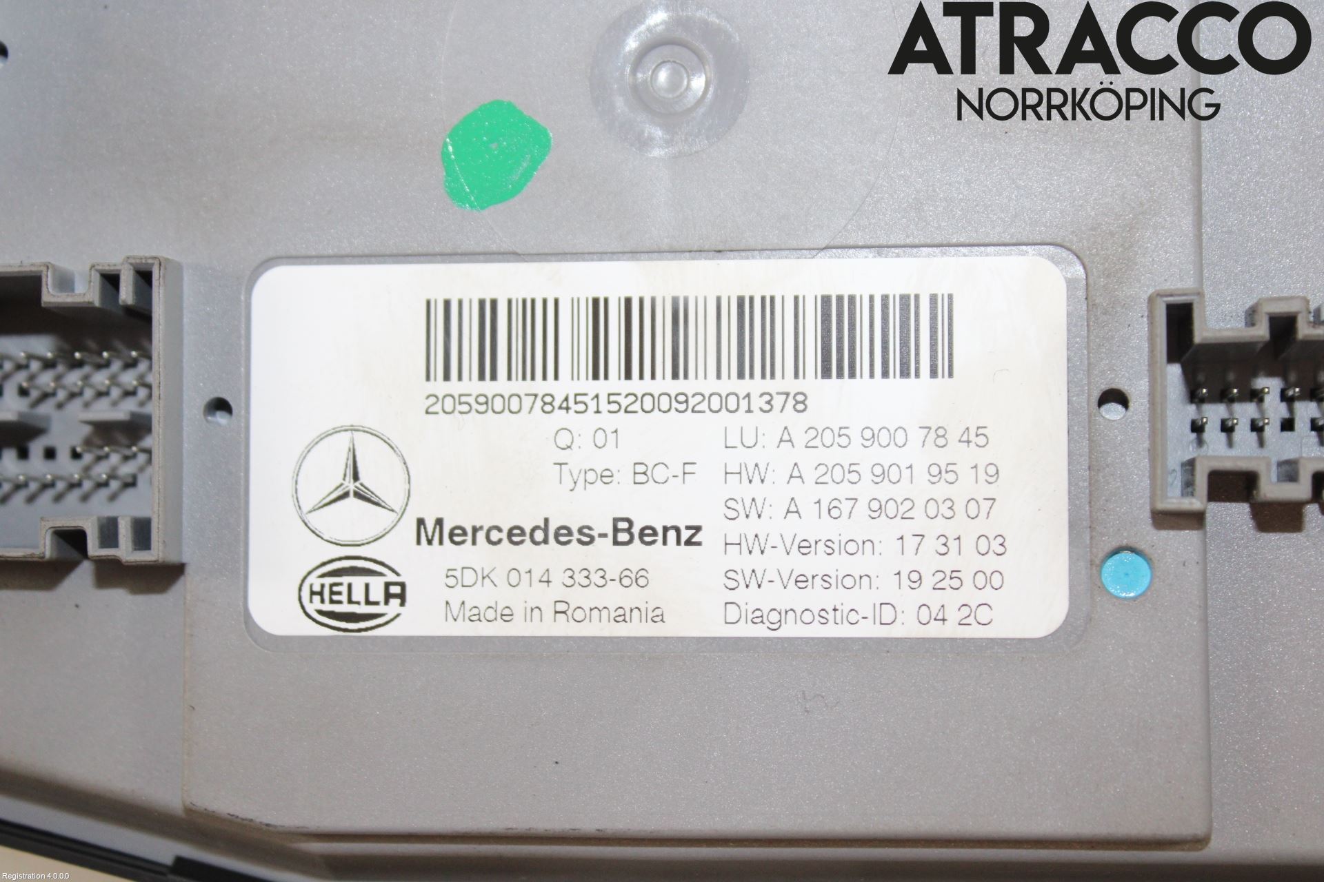 Mercedes-Benz MB C-KLASS (W205) 14-21 Komfort Styrdon