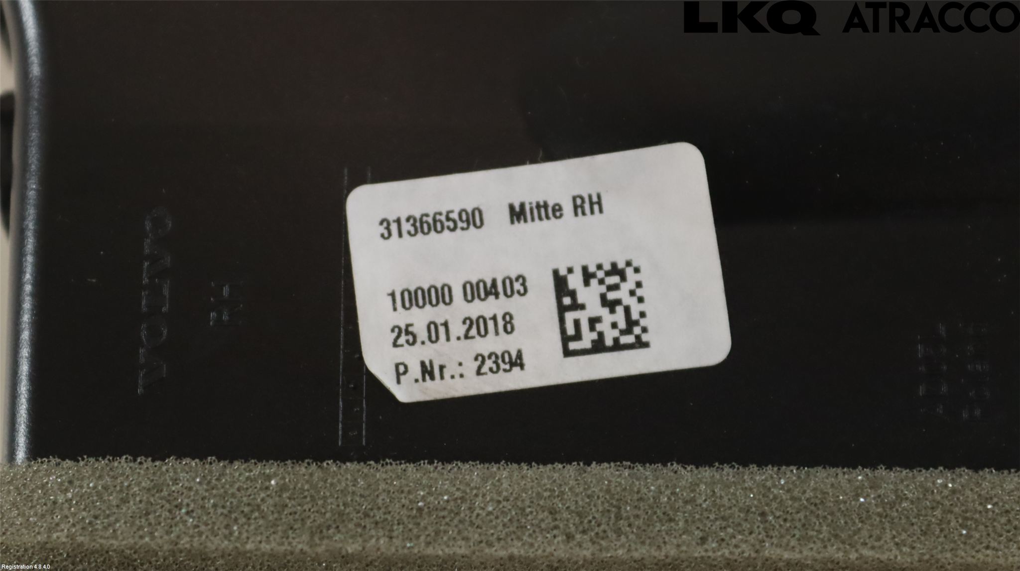 Volvo V90 17->> Defrosterkanal-Munstycke