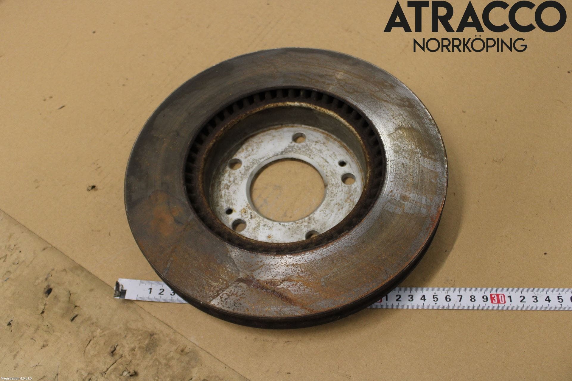 Kia CEED 06-12 Bromsskiva Fram