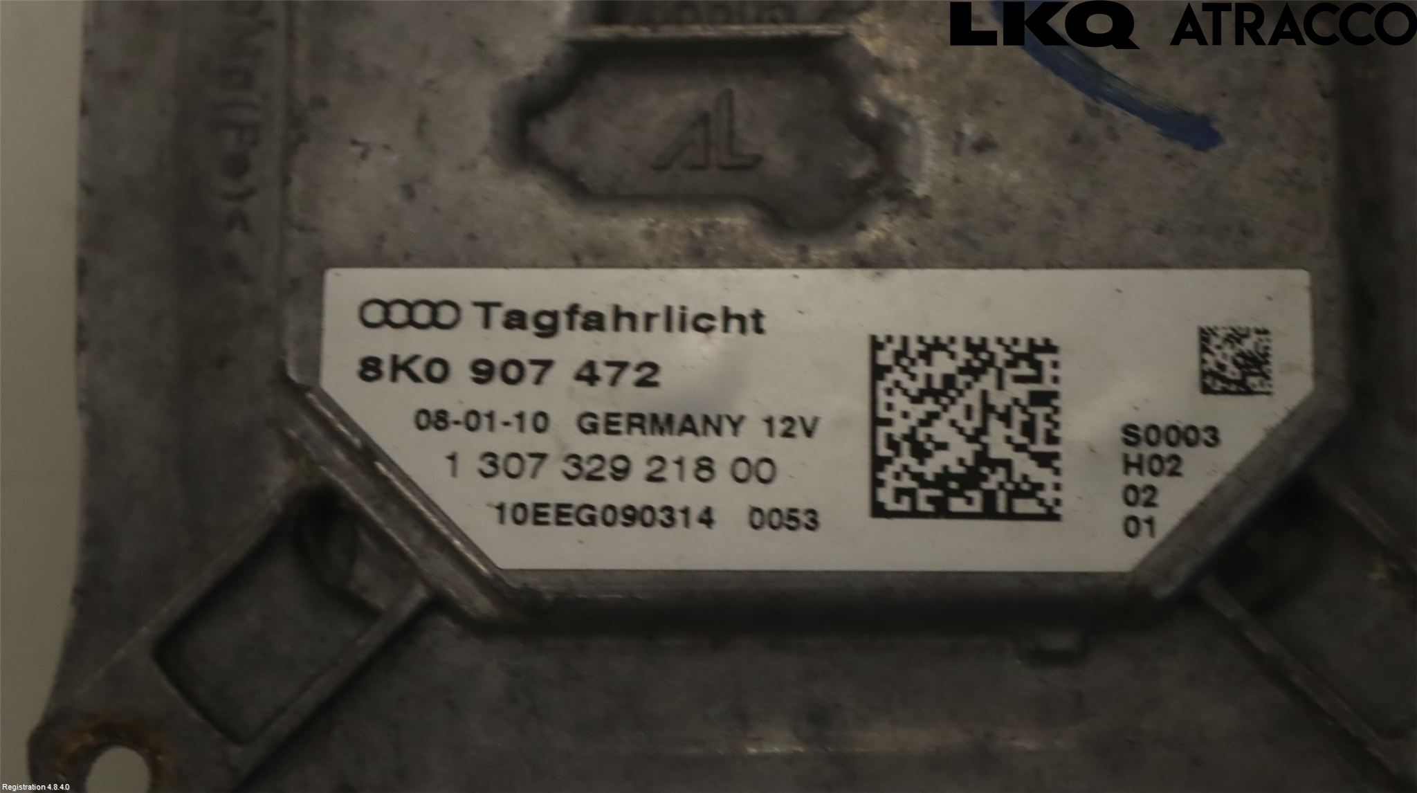 Audi A4/S4 08-11 Styrenhet Strålkastare