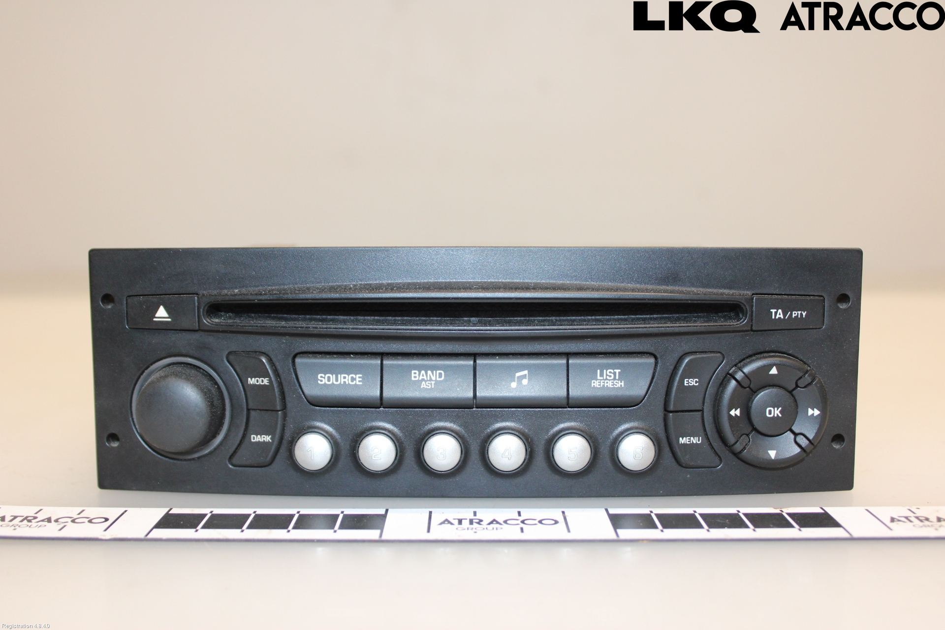 Citroen C3 05-10 Cd Radio - Multimediapanel