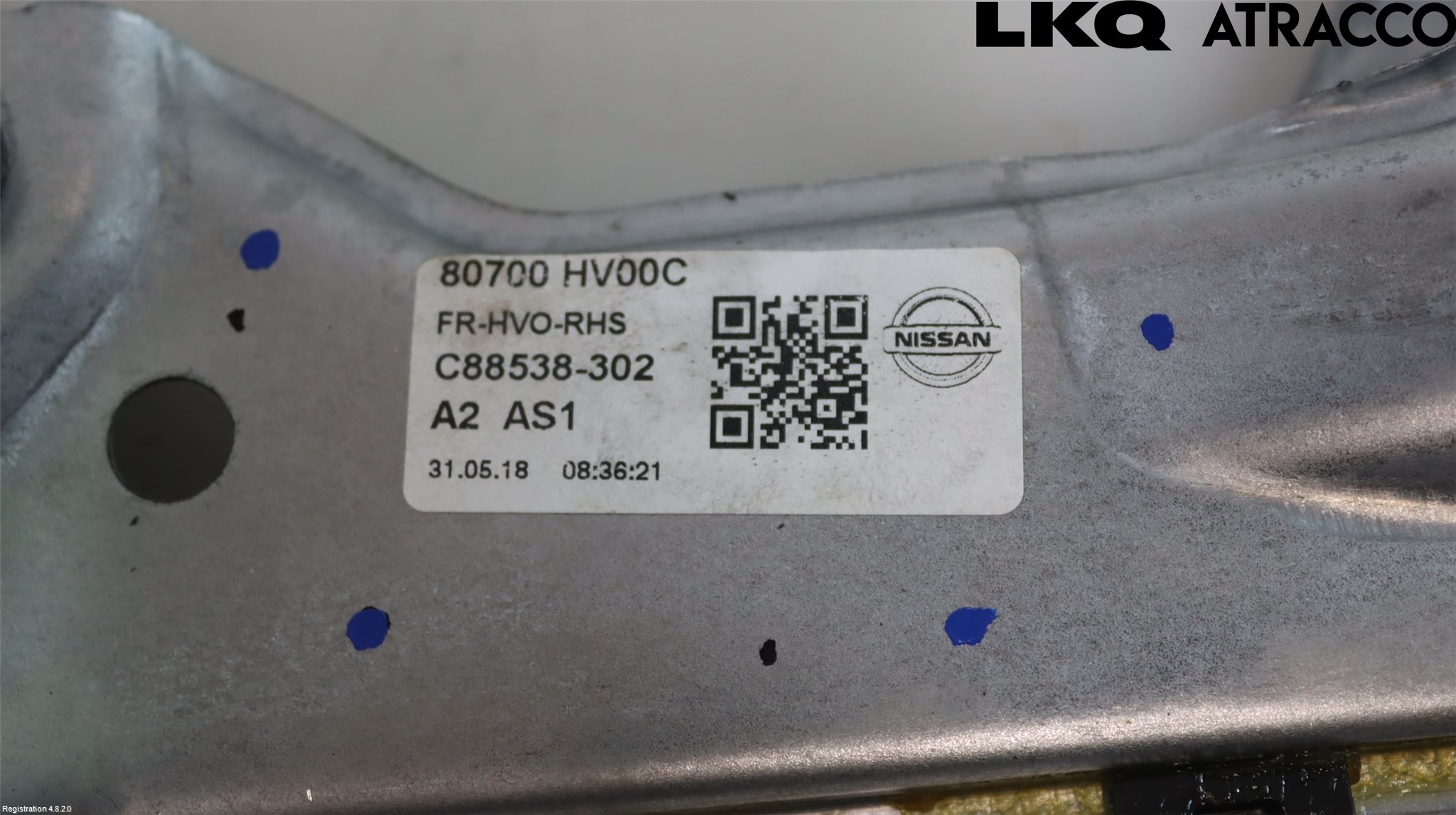 Nissan QASHQAI 17-21 Fönsterhiss El Kompl