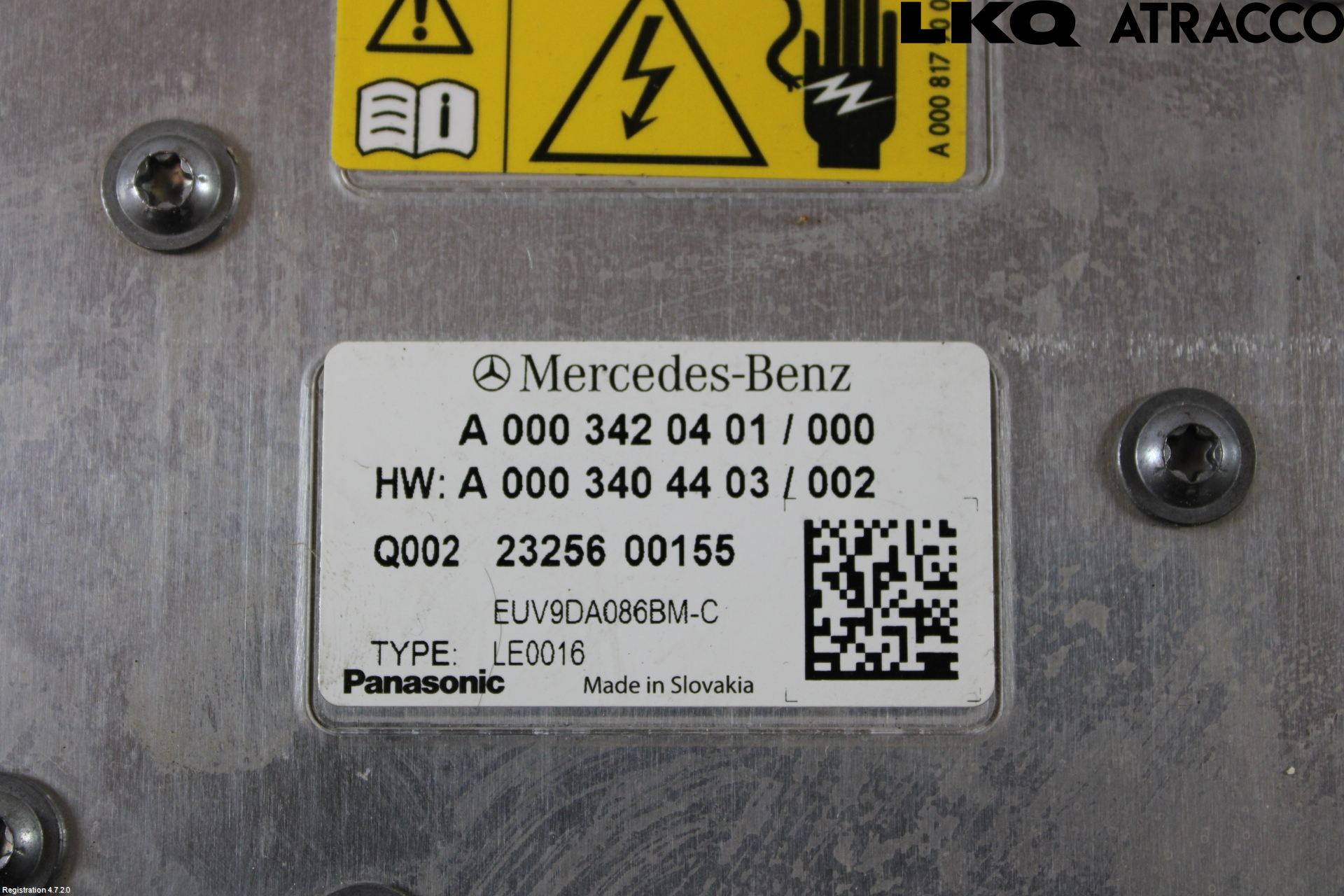 Mercedes-Benz MB EQE SUV (X294) 22- Dc-Cd Omvandlare Hybrid