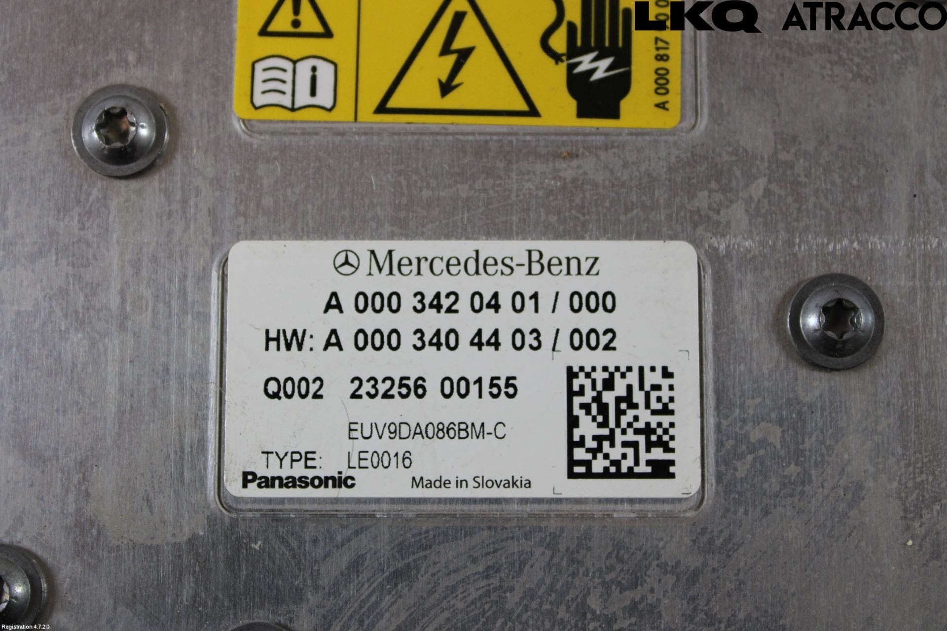 Mercedes-Benz MB EQE SUV (X294) 22- Dc-Cd Omvandlare Hybrid