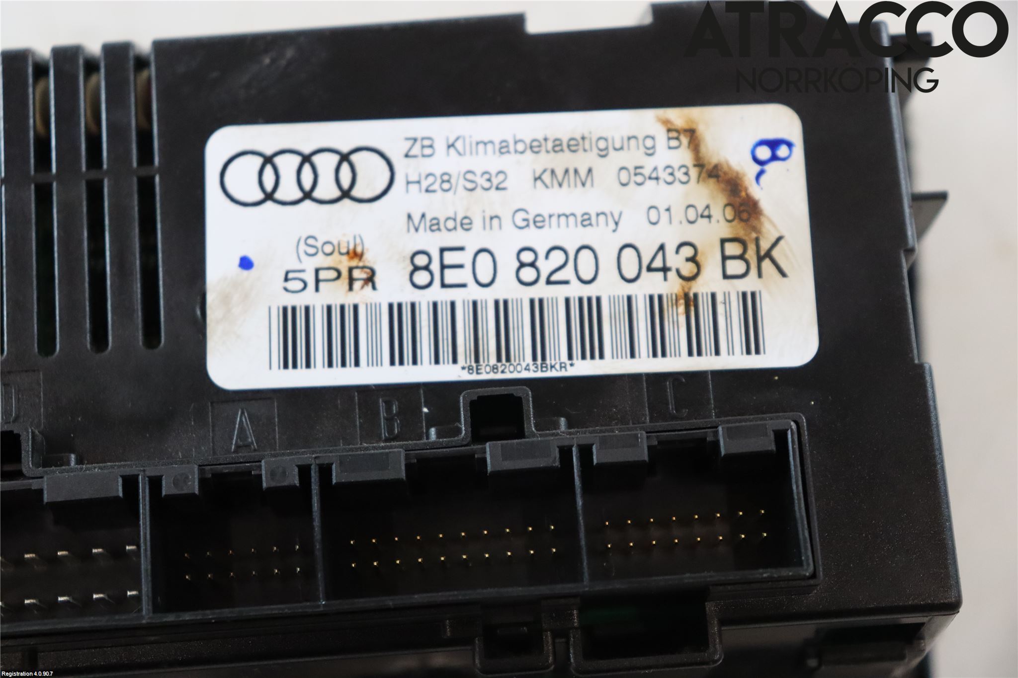 Audi A4/S4 05-07 Värmereglage