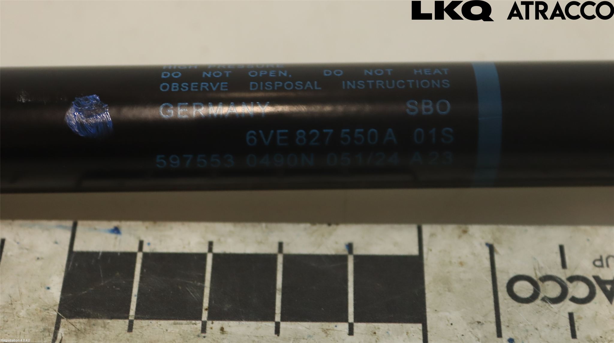 Skoda FABIA 22- Gasfjäder Baklucka