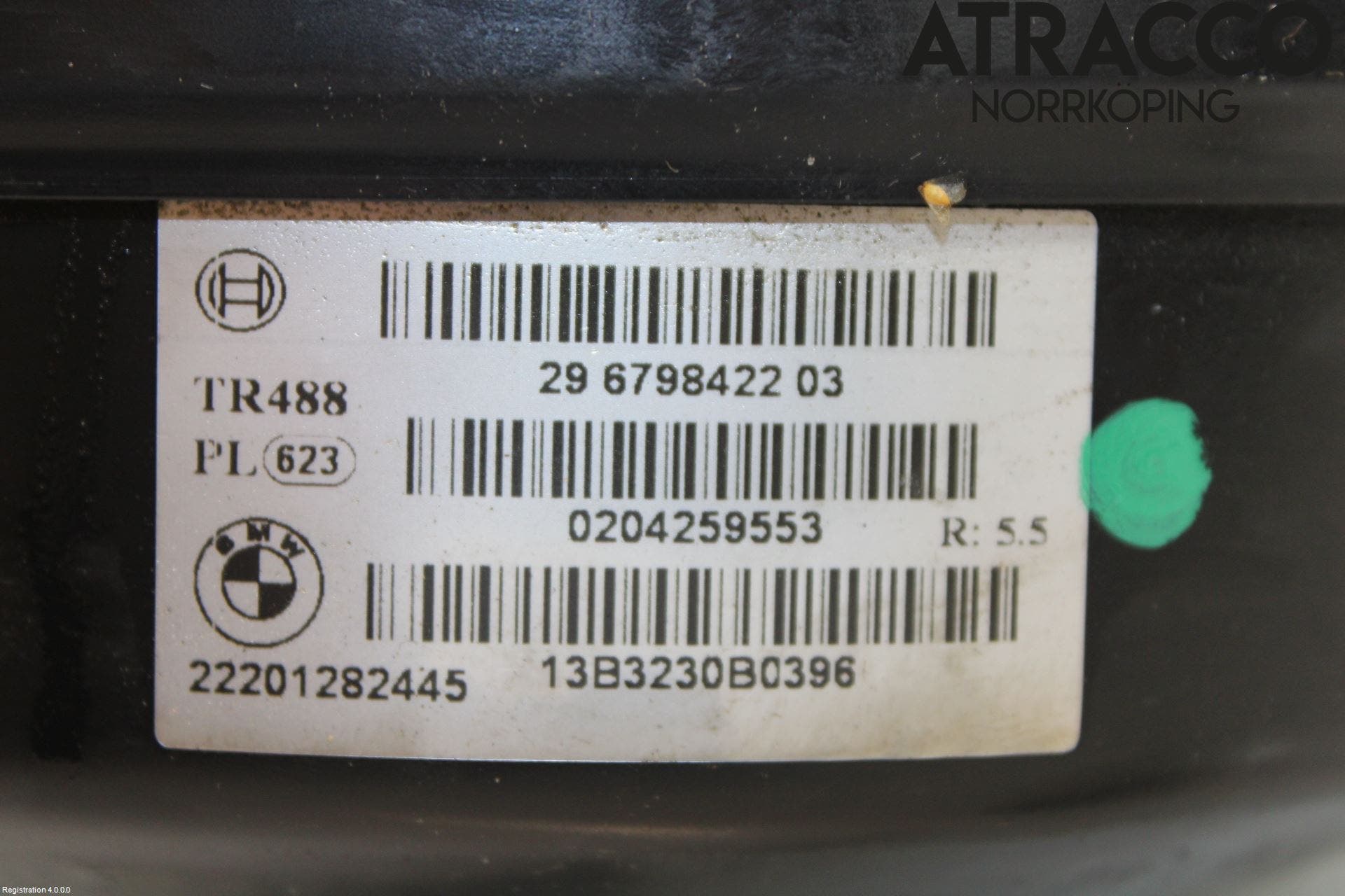 BMW 3 GT F34 13-19 Bromsservo