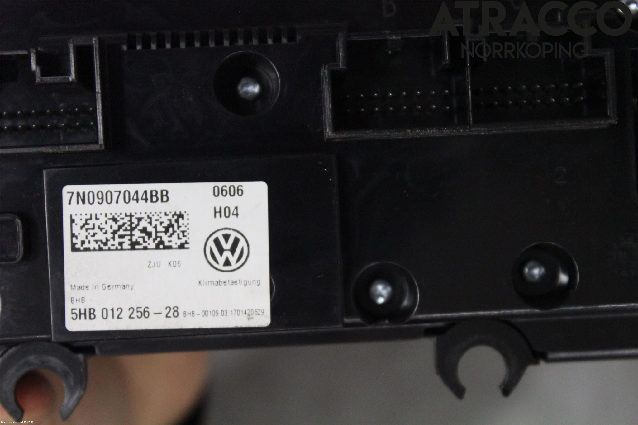 Volkswagen VW SHARAN 11- Värmereglage