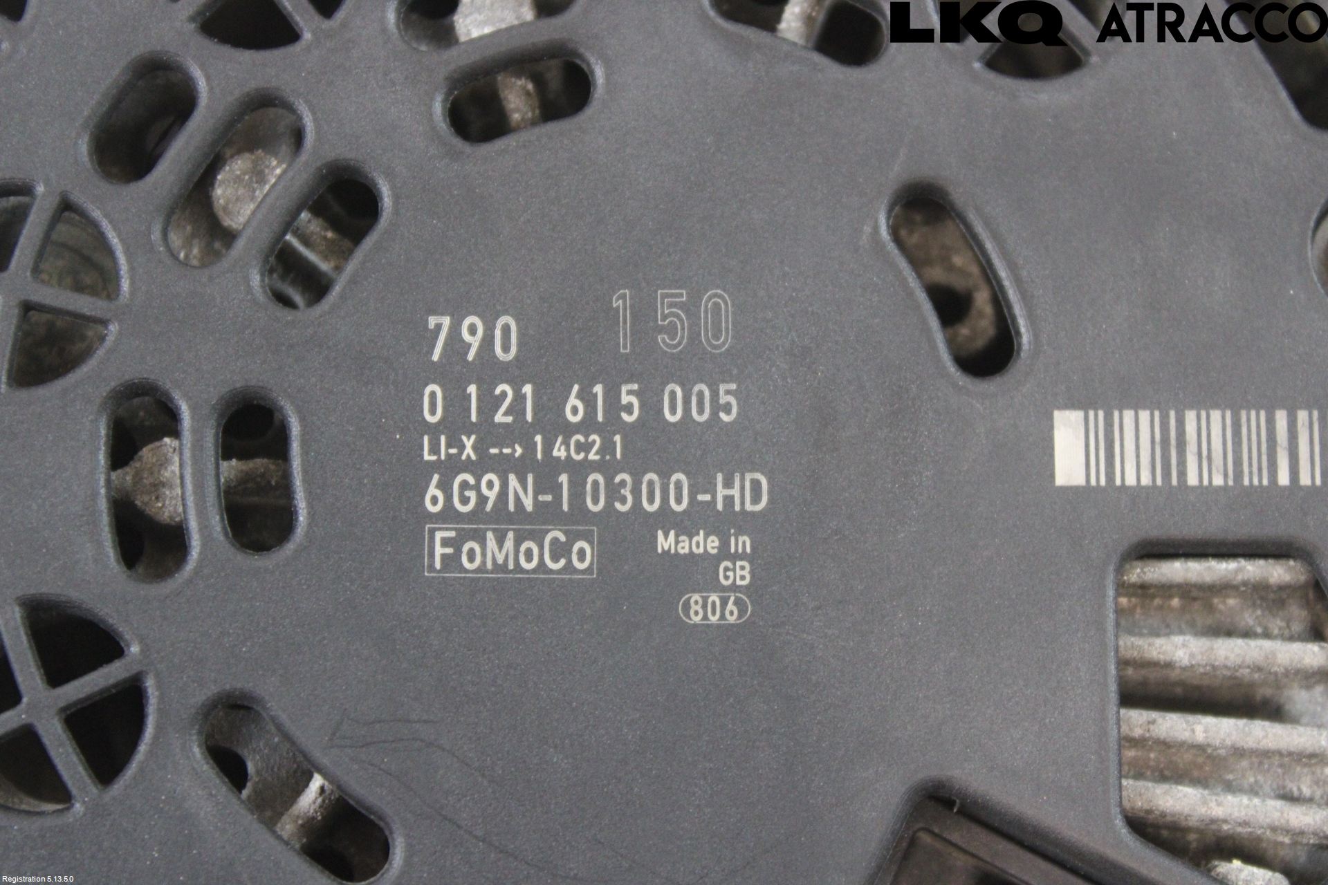 Volvo V70 08-13 Generator
