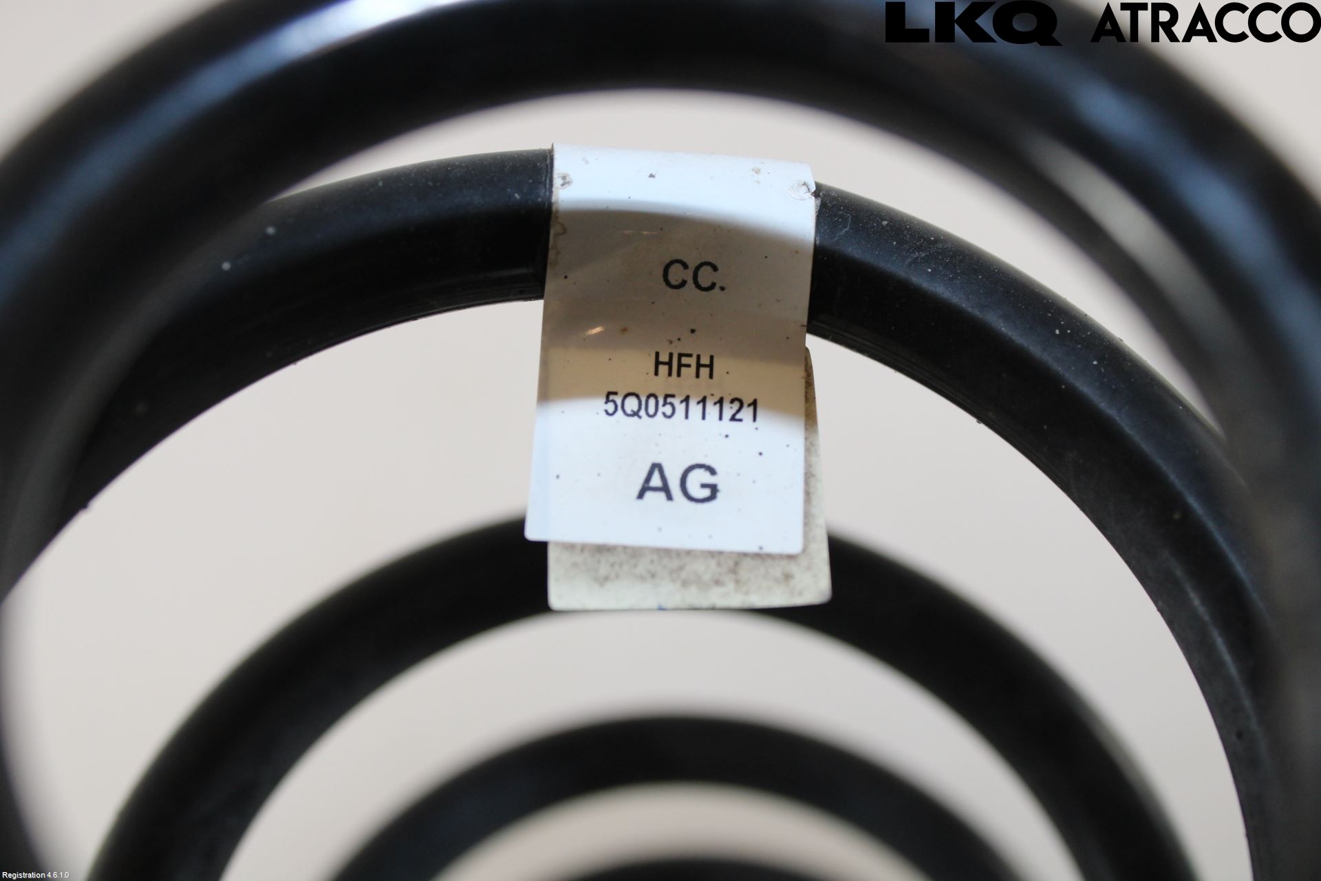 Volkswagen VW GOLF / E-GOLF VII 13-20 Fjäder Bak