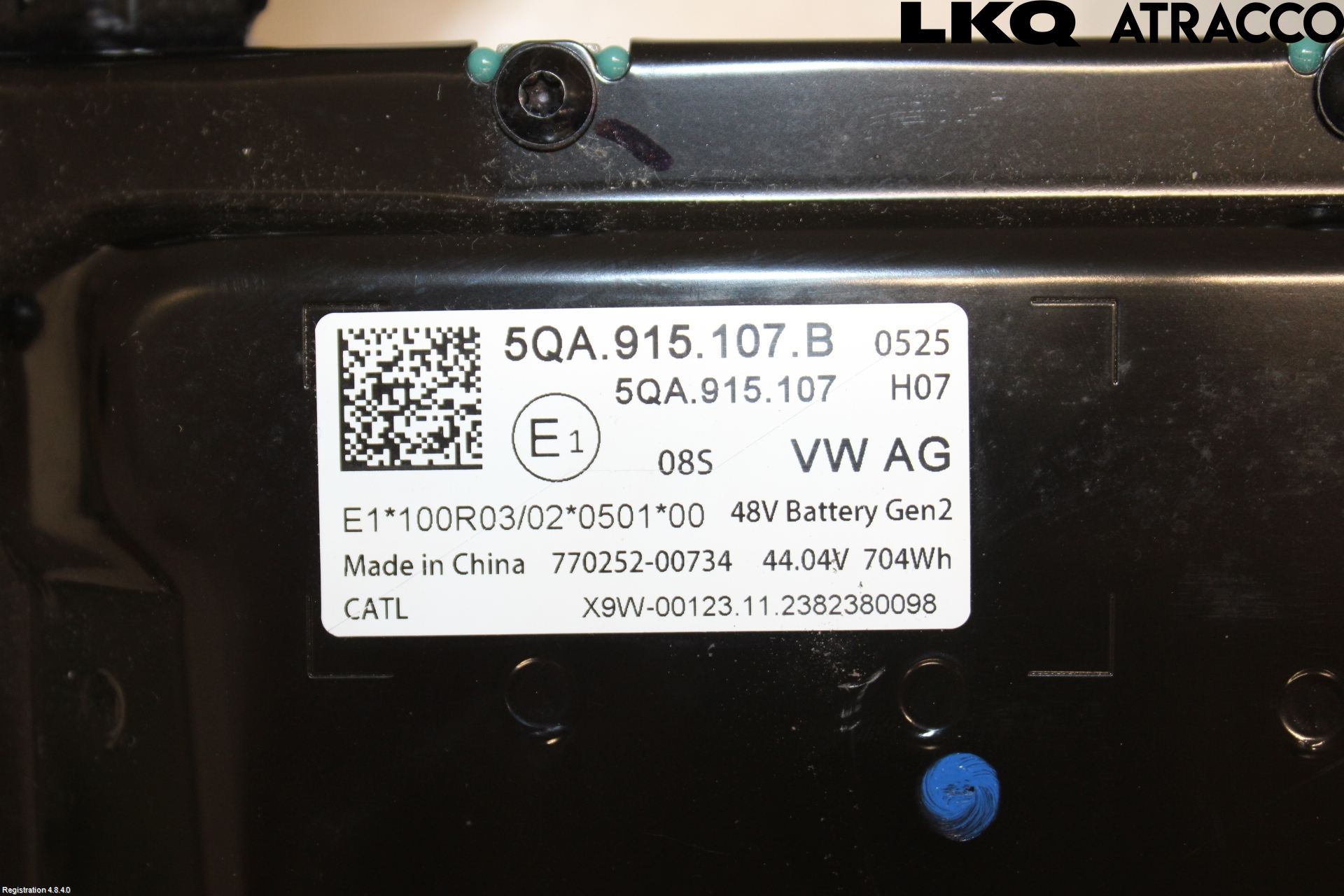 Volkswagen VW TIGUAN 24- Batteri Högspänning