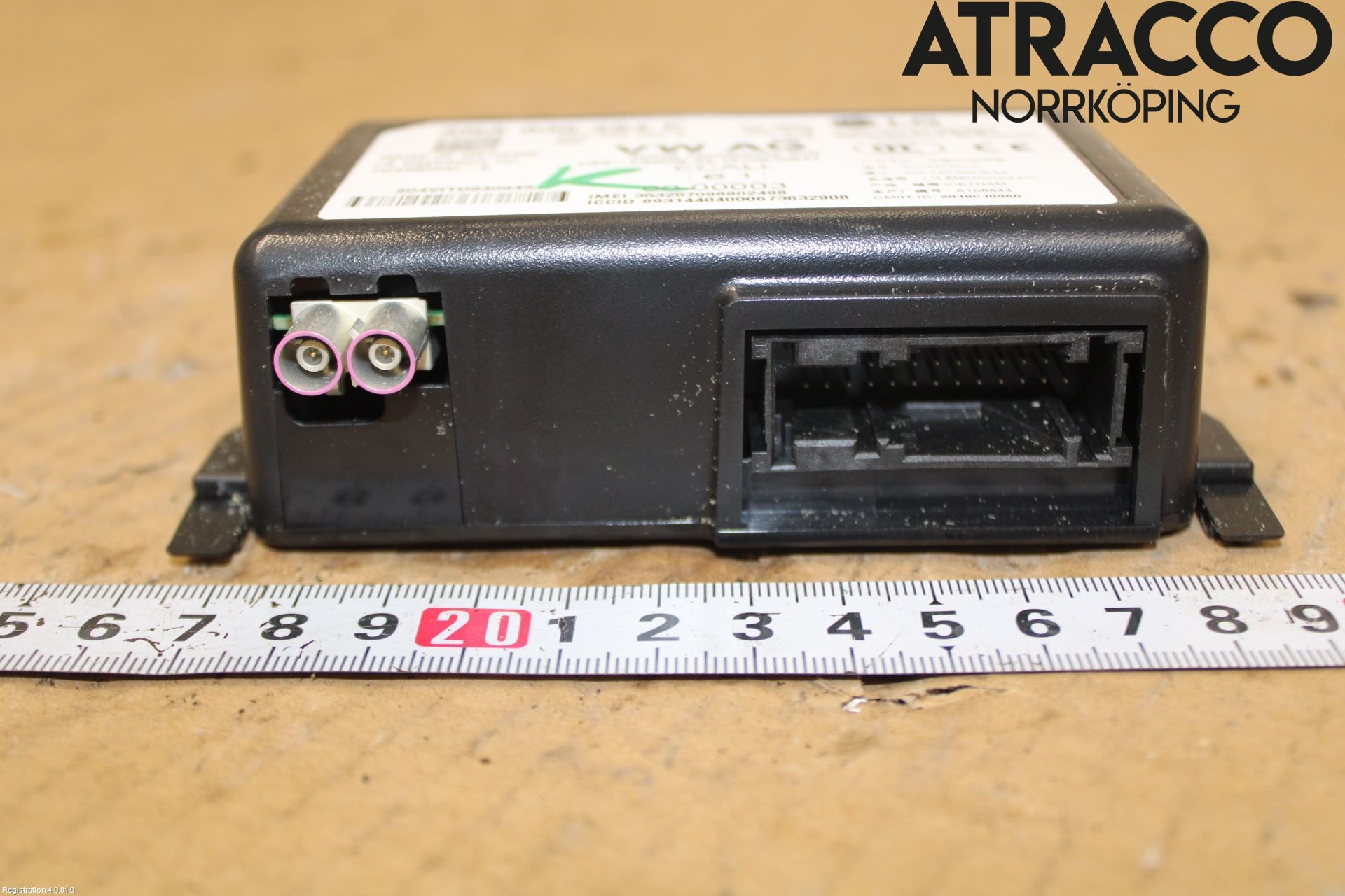 Audi A1 19- Styrenhet Övrigt