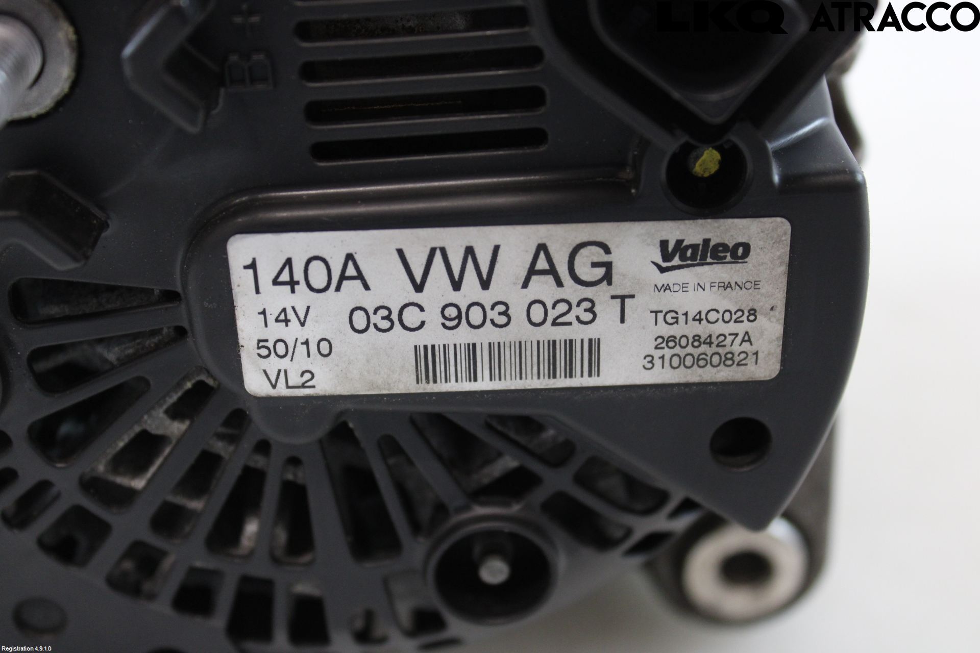 Volkswagen VW PASSAT 11-14 Generator