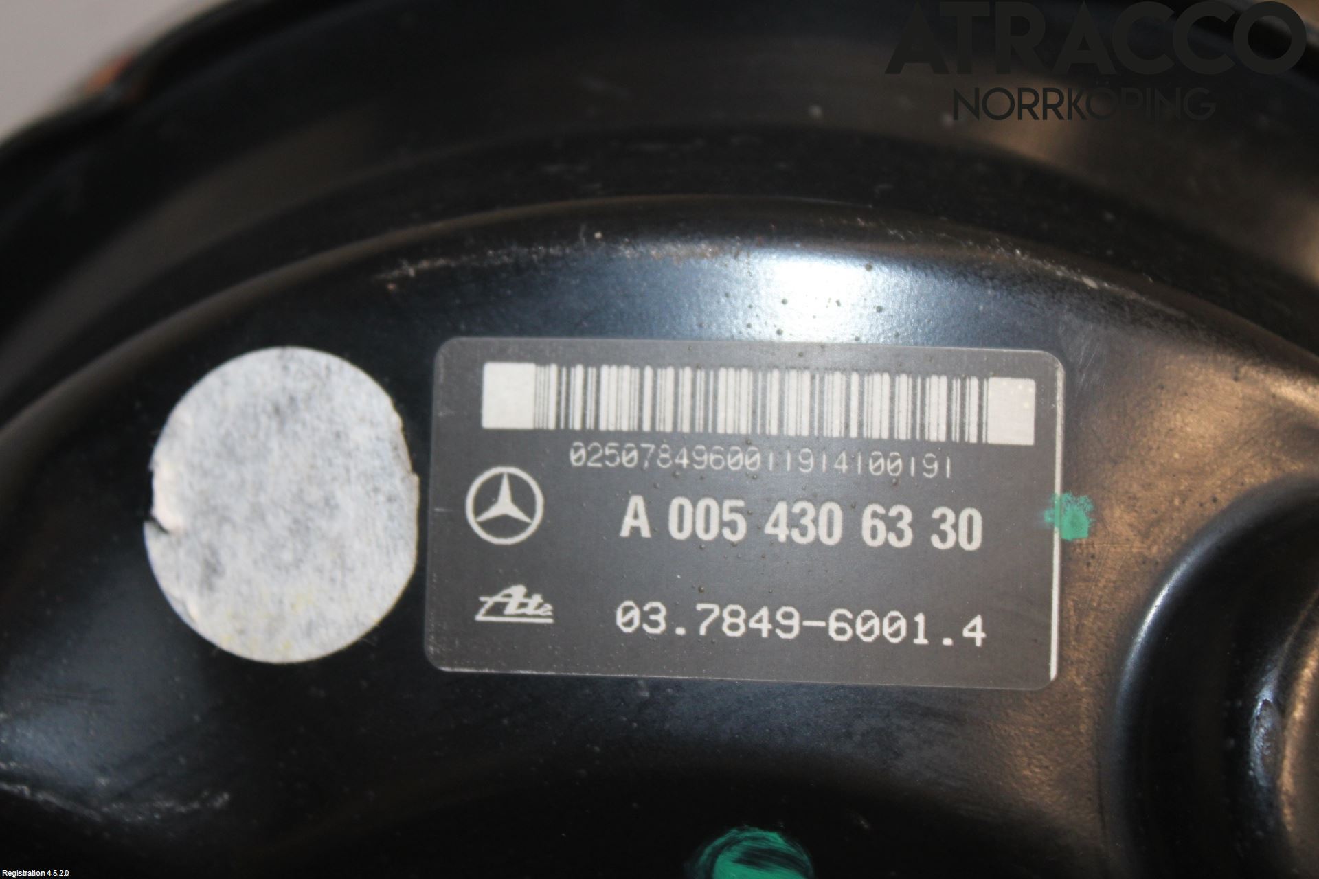 Mercedes-Benz MB SLK 200-350 (R171) 05-11 Bromsservo