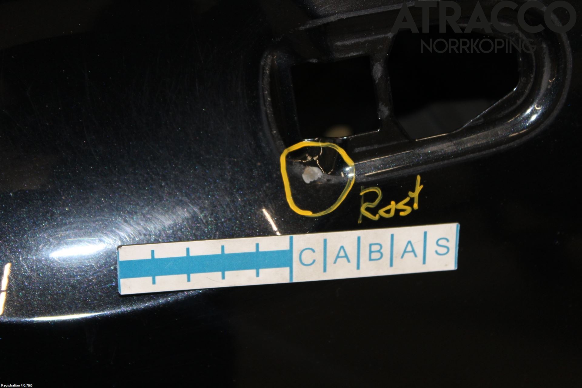 Jaguar XF 08-15 Dörr Bak Vänster