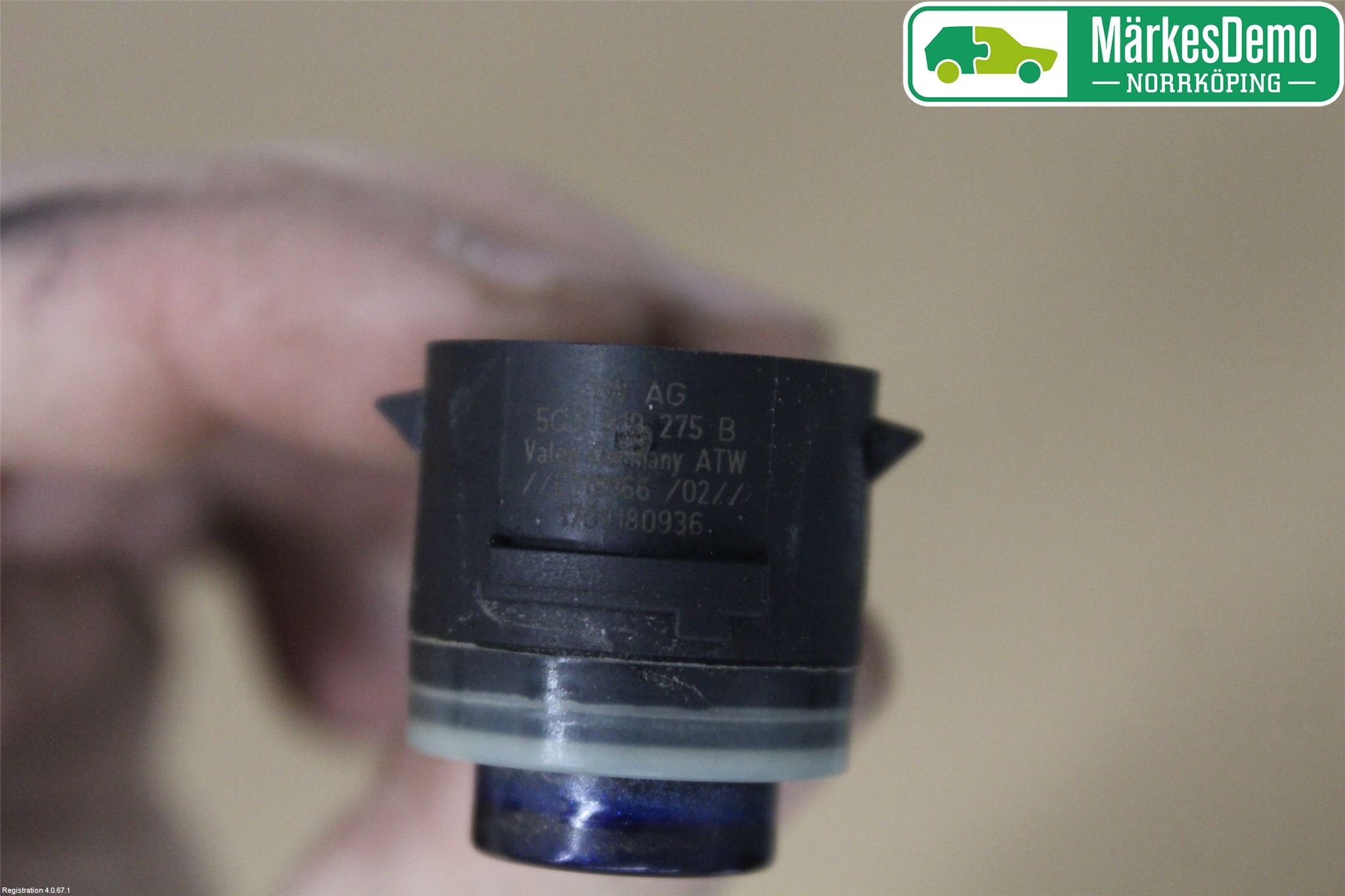 Volkswagen VW GOLF / E-GOLF VII 13-20 Parkeringshjälp Backsensor