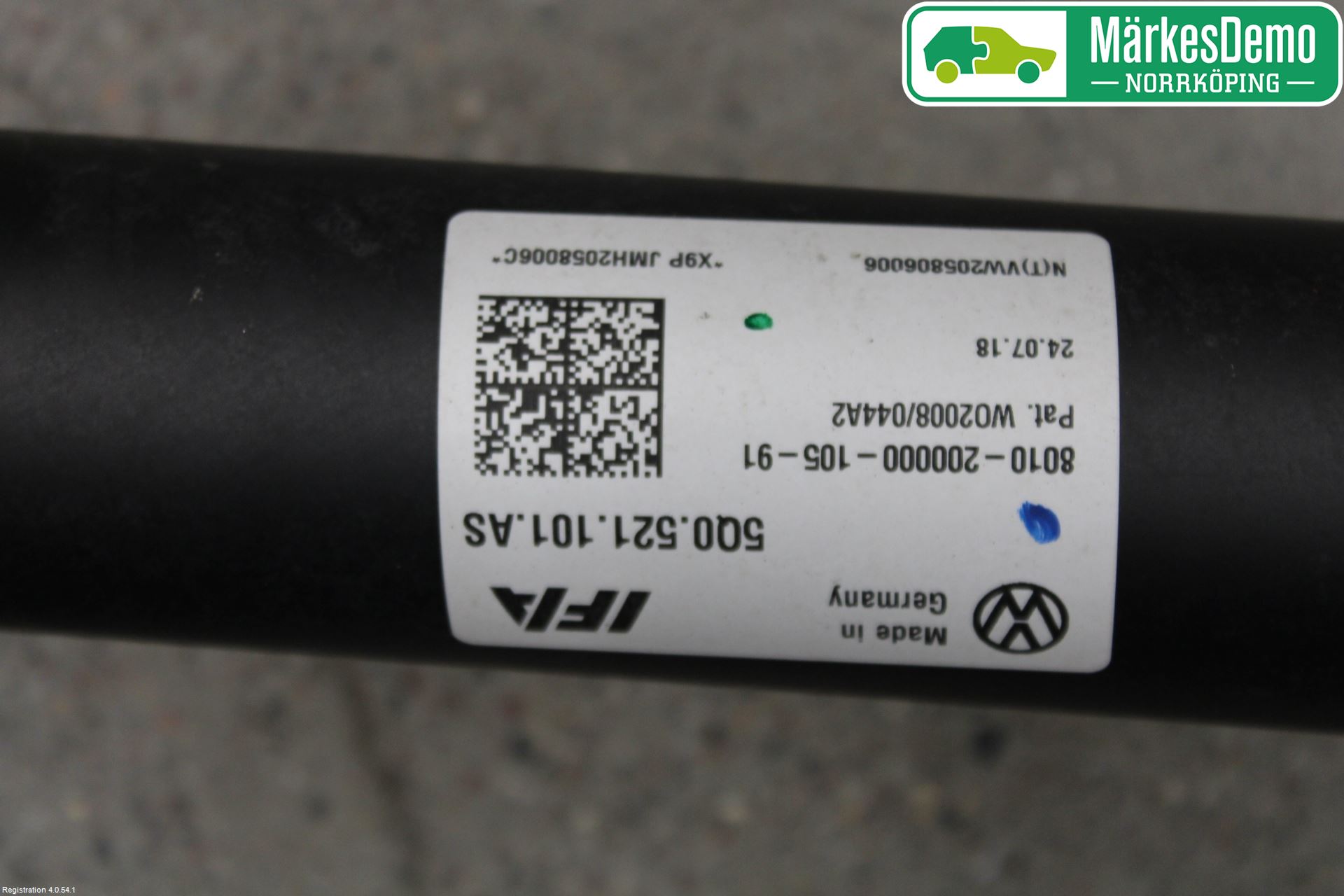 Volkswagen VW T-ROC 18- Mellanaxel Komp