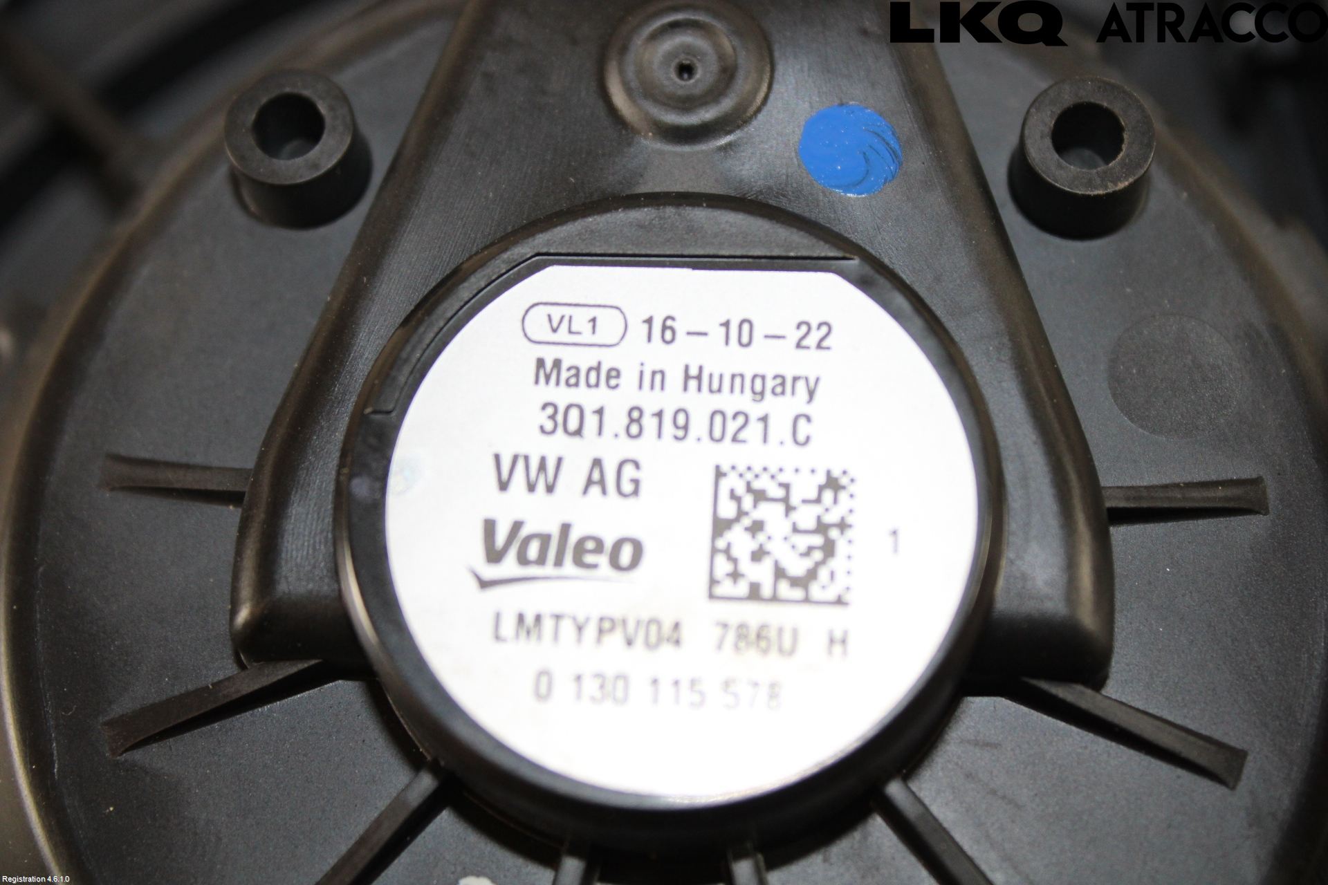 Volkswagen VW PASSAT 15-19 Värmefläkt