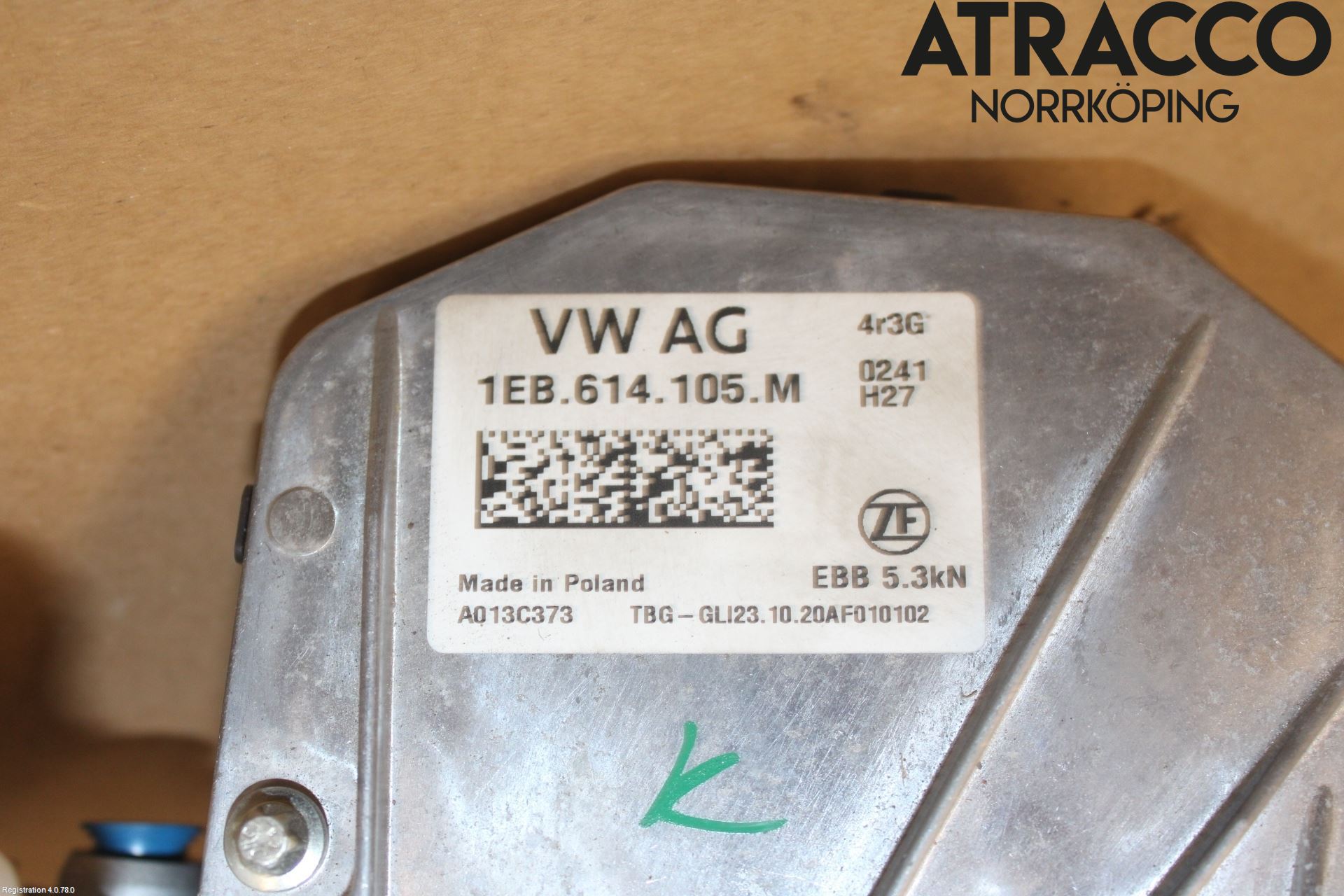 Volkswagen VW ID.3 21- Broms Huvudcylinder