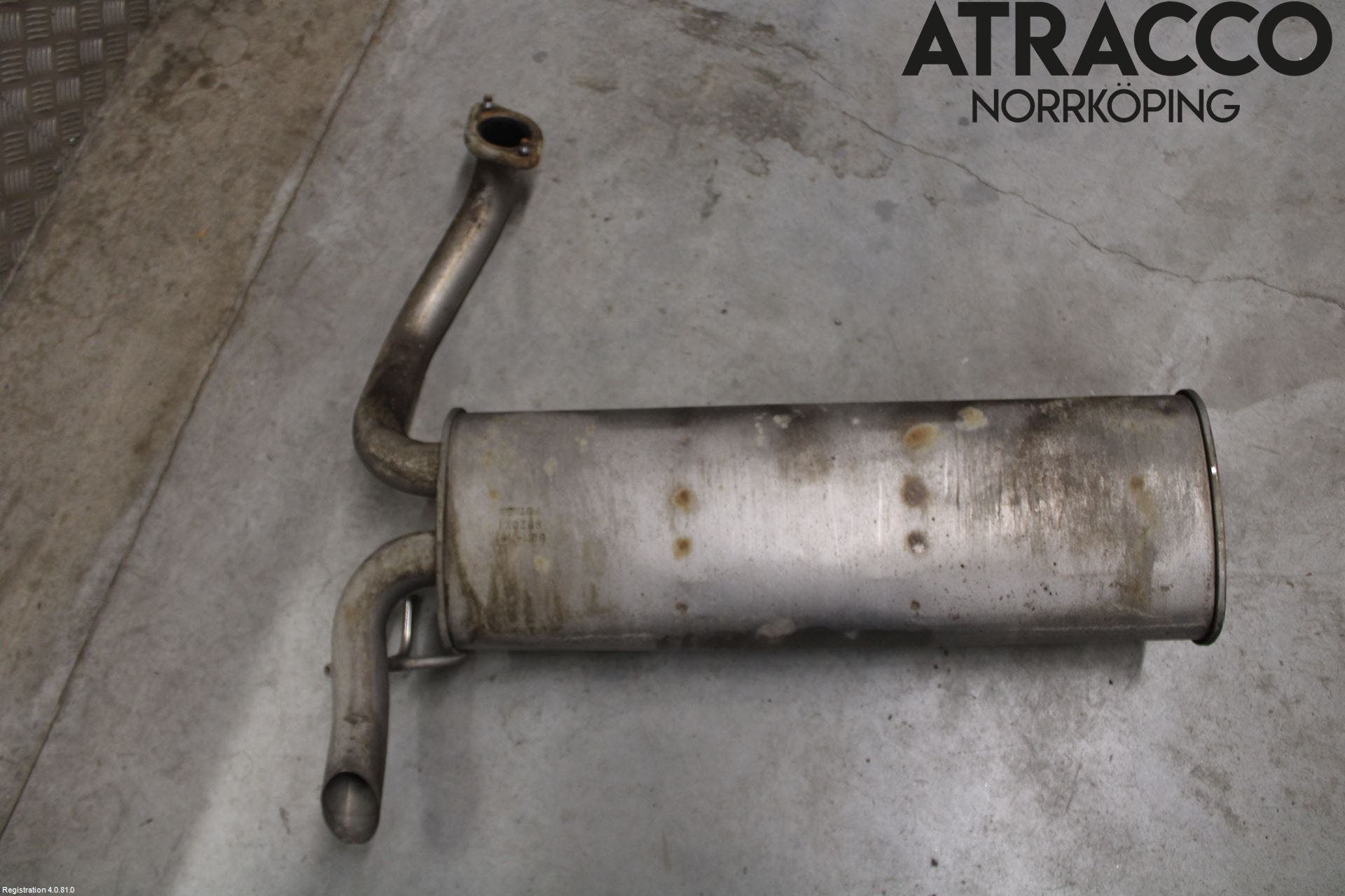 Suzuki SX4 S-CROSS 14-21 Avgas Bakre Dämpare