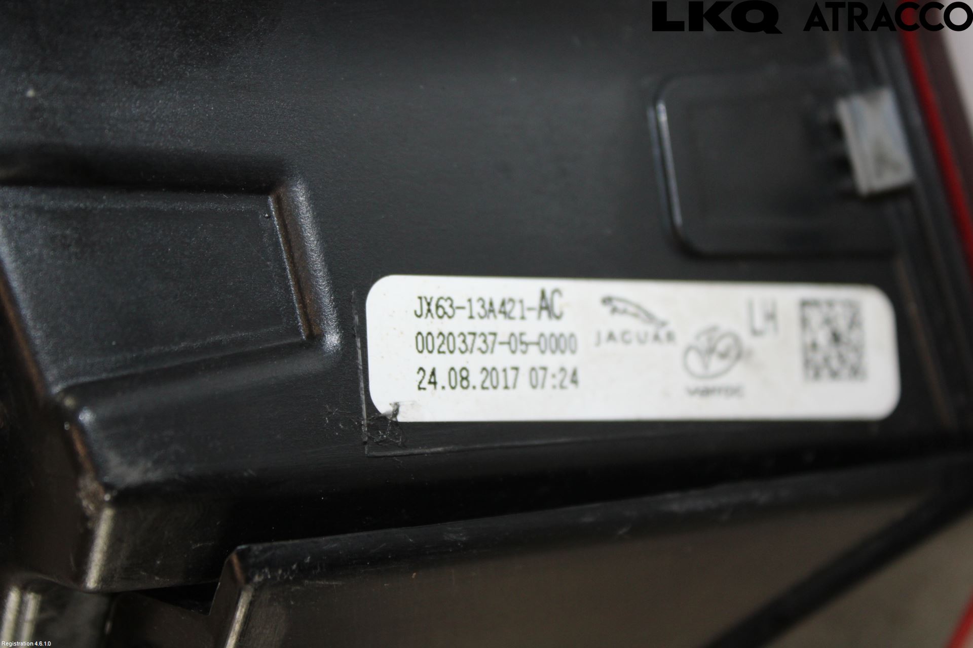 Jaguar XF (X260) 16-24 Bakljus Lucka Vä