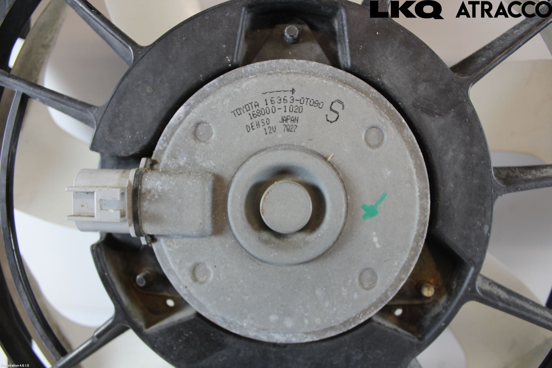Toyota AURIS 13-19 Kylfläkt El
