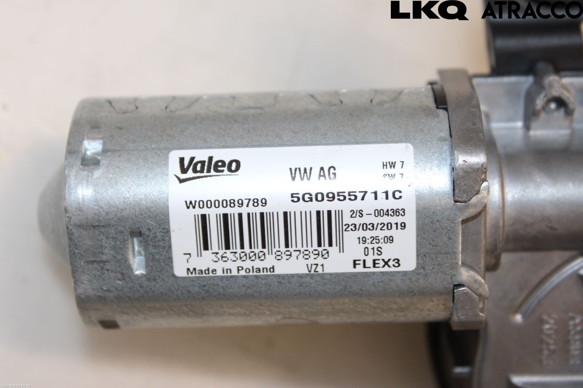 Seat IBIZA V 17-20 Torkarmotor Baklucka
