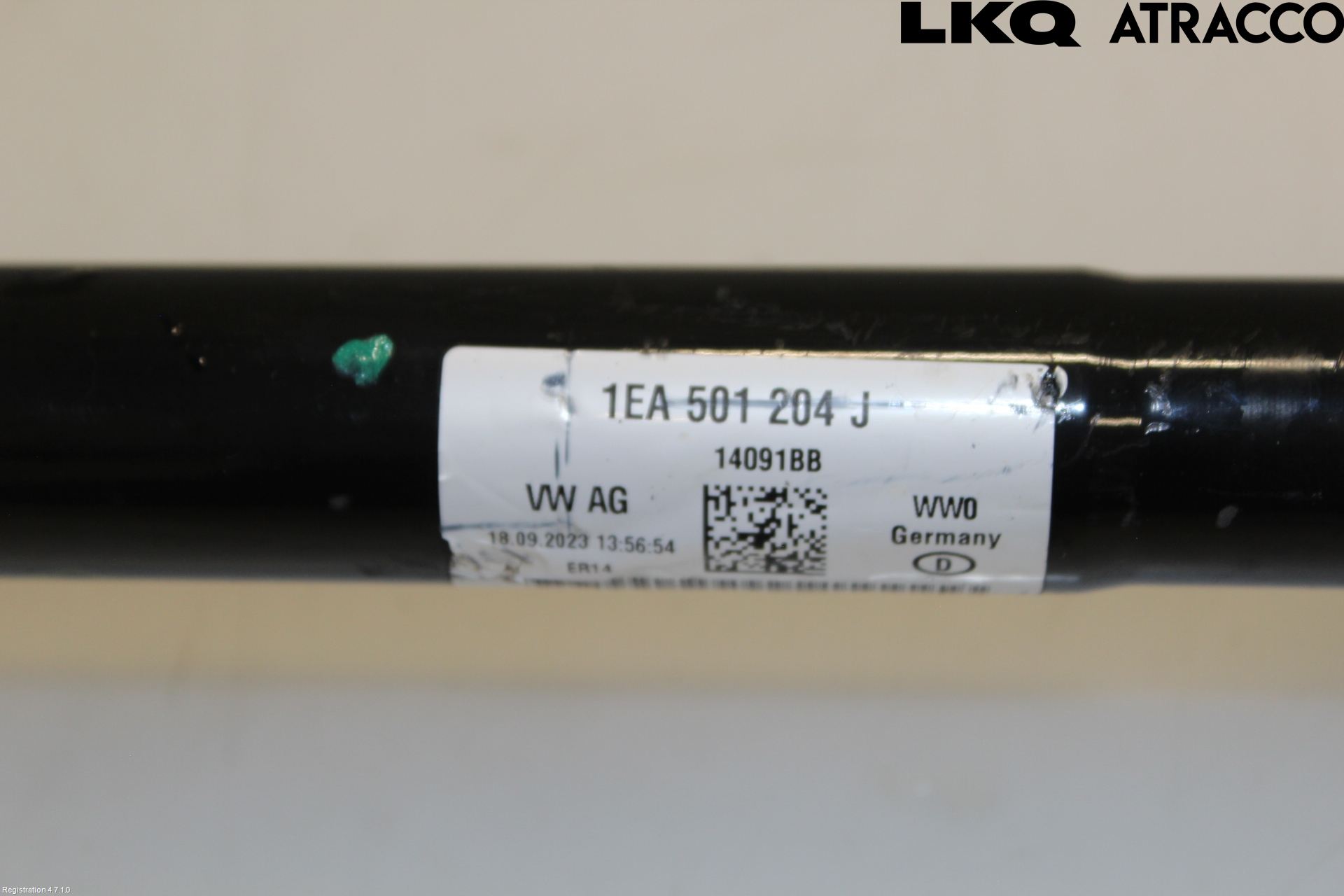 Skoda ENYAQ iV 21- Drivaxel Bak Höger