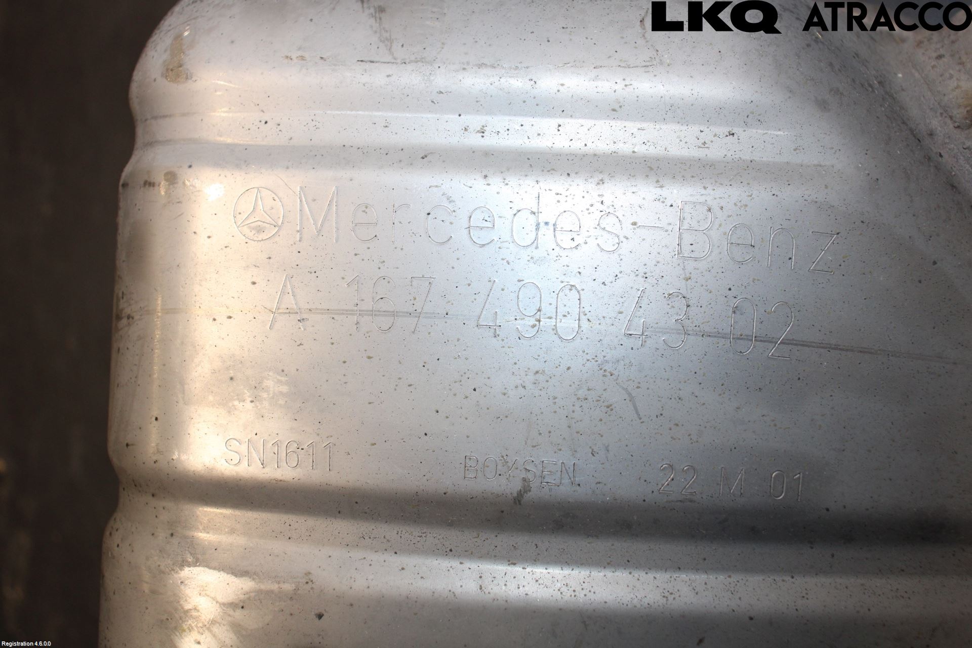 Mercedes-Benz MB GLE-KLASS (W167/V167/C167) 19- Avgas Bakre Dämpare