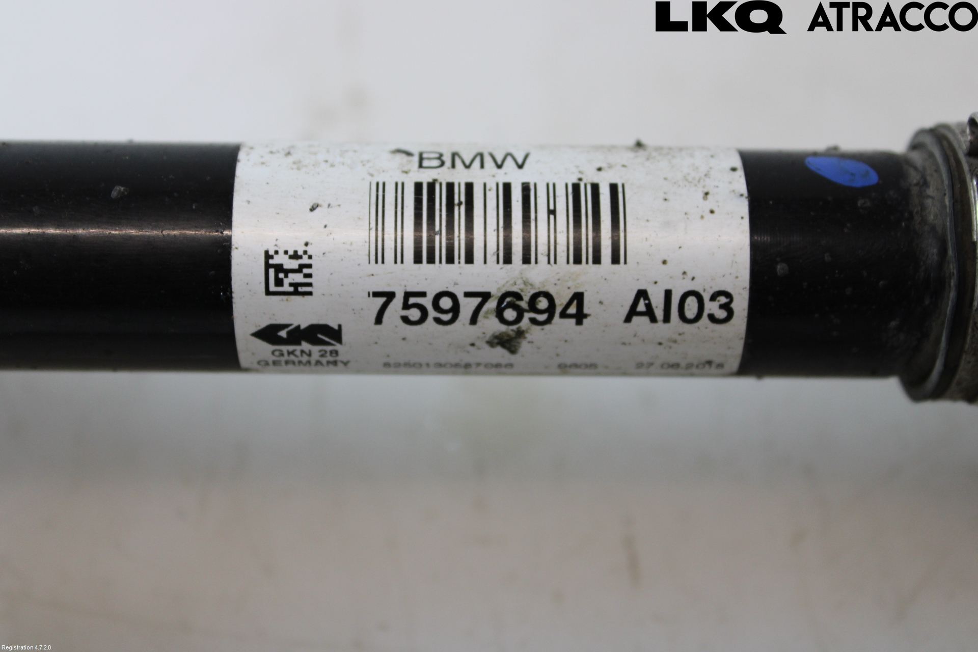 BMW 3 F30/F31/F80 12-19 Drivaxel Fram Höger