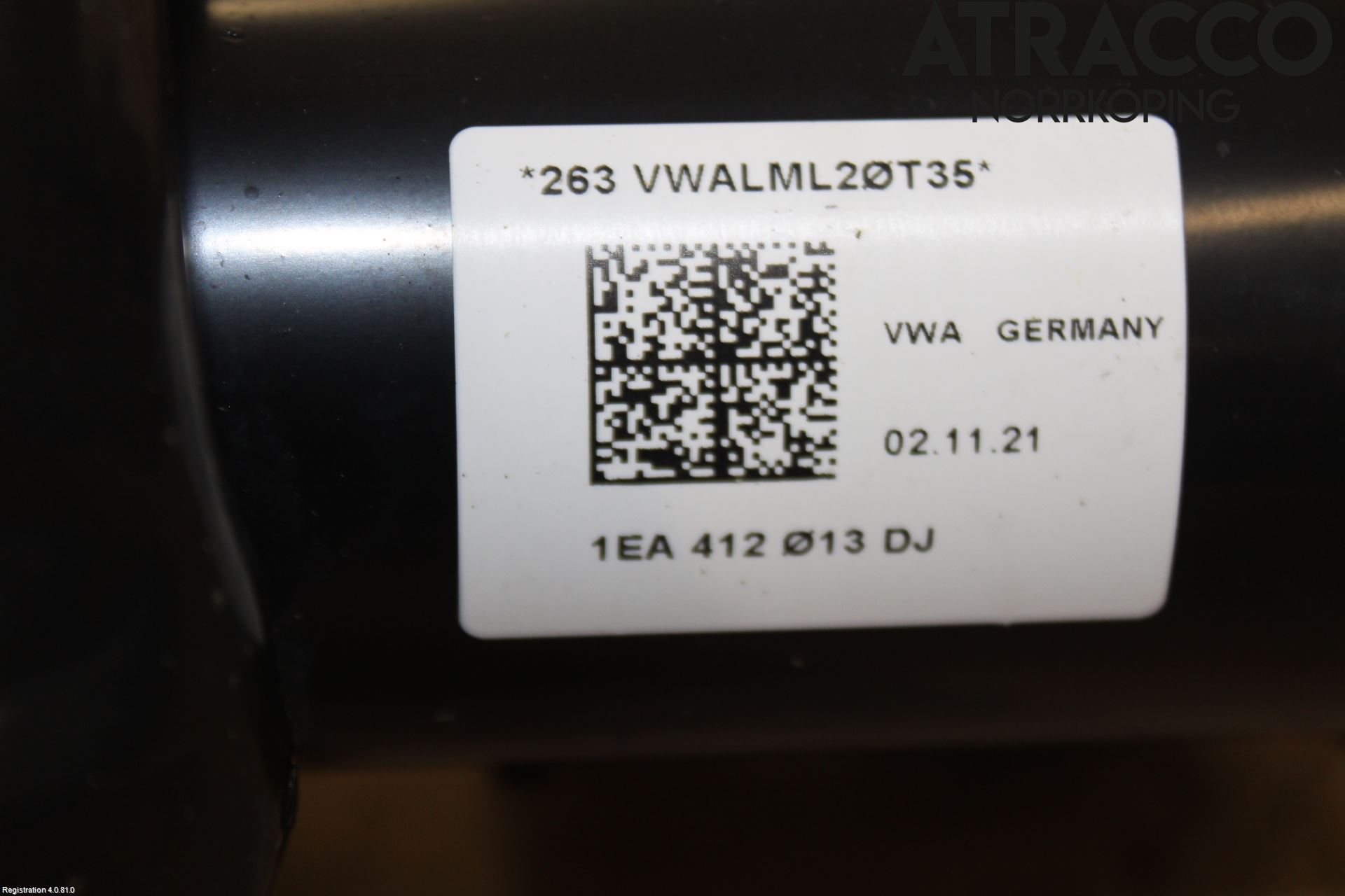 Cupra BORN 22- Fjäderben Fram Höger