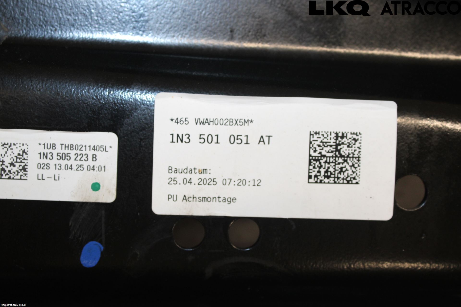 Volkswagen VW ID BUZZ/CARGO 22- Bärarm Bak Vänster