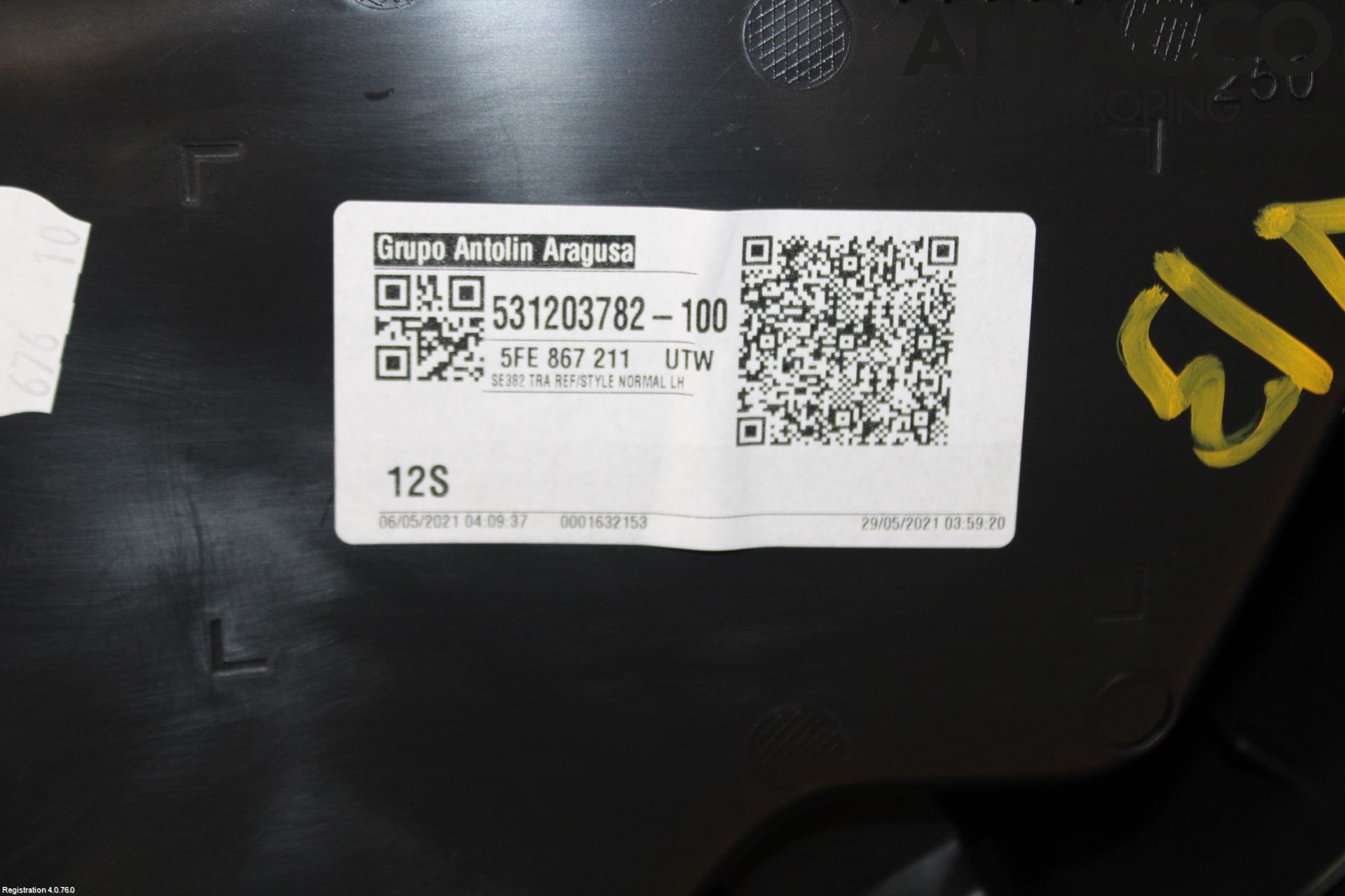 Seat LEON 20- Dörrklädsel Vä