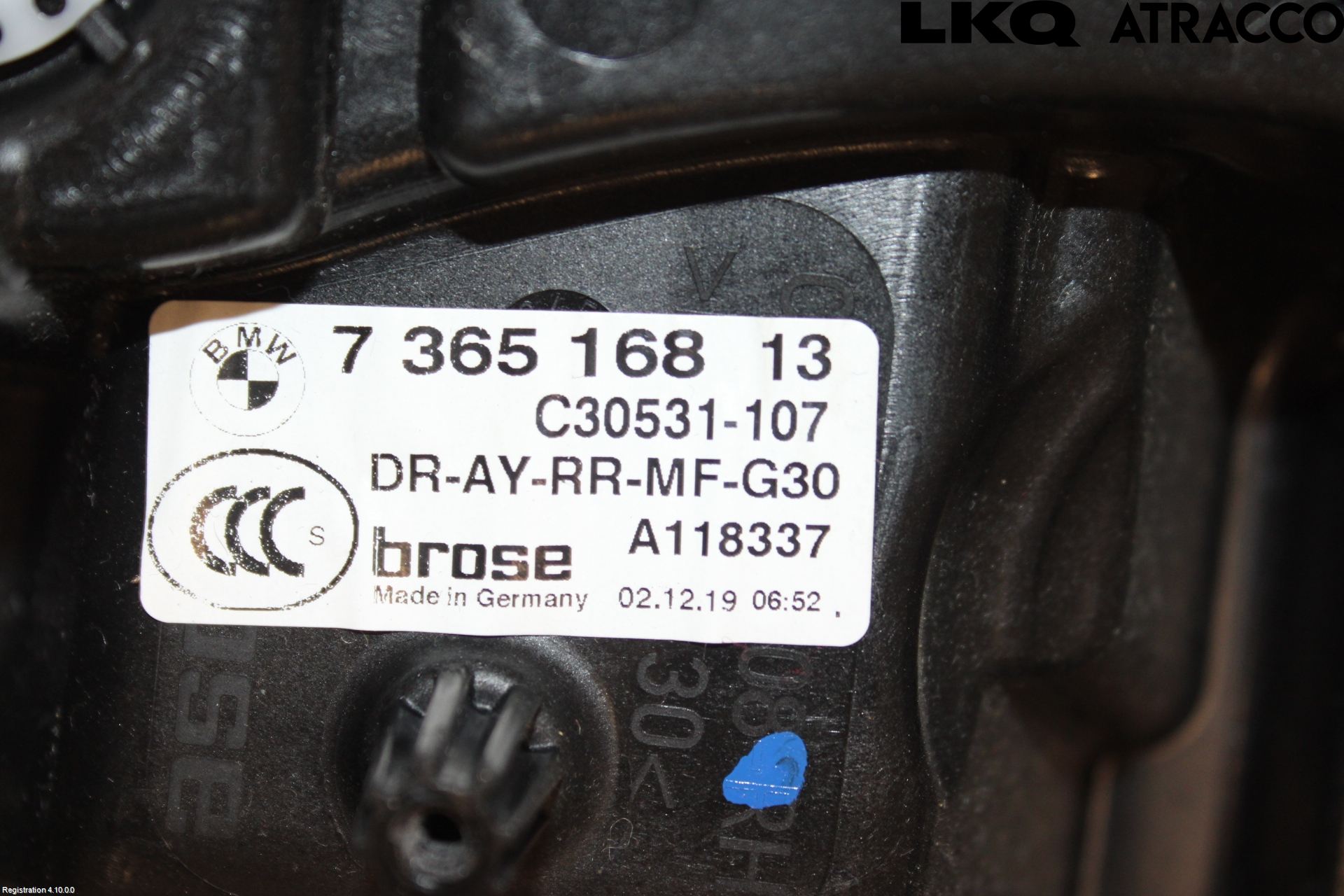 BMW 5 G30/G31/F90 17-23 Fönsterhiss El Kompl